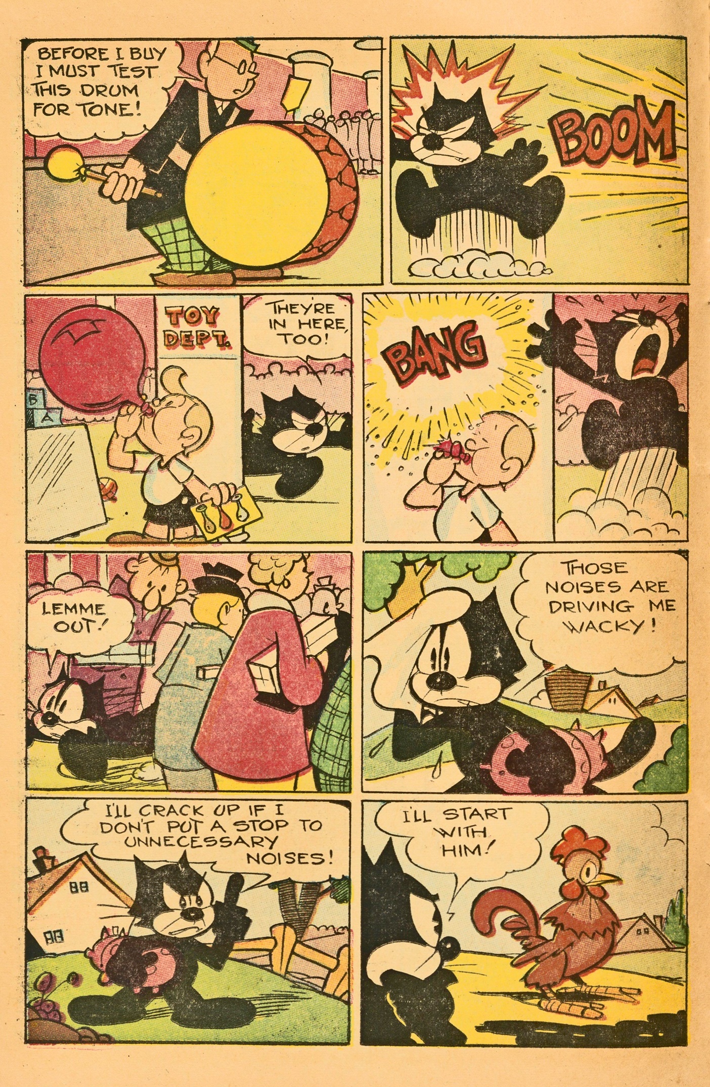 Read online Felix the Cat (1951) comic -  Issue #61 - 16