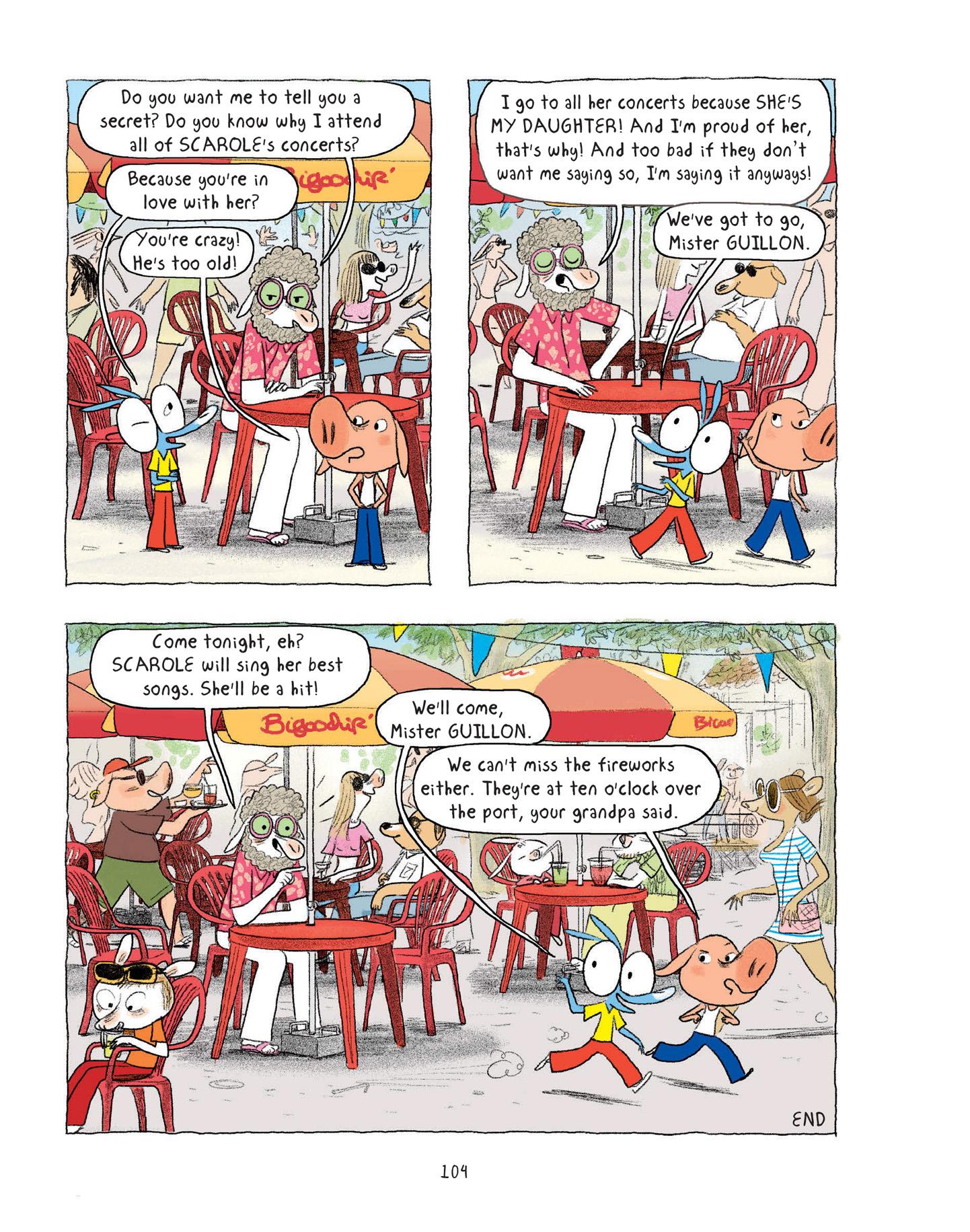 Read online Ariol comic -  Issue # TPB 6 - 105
