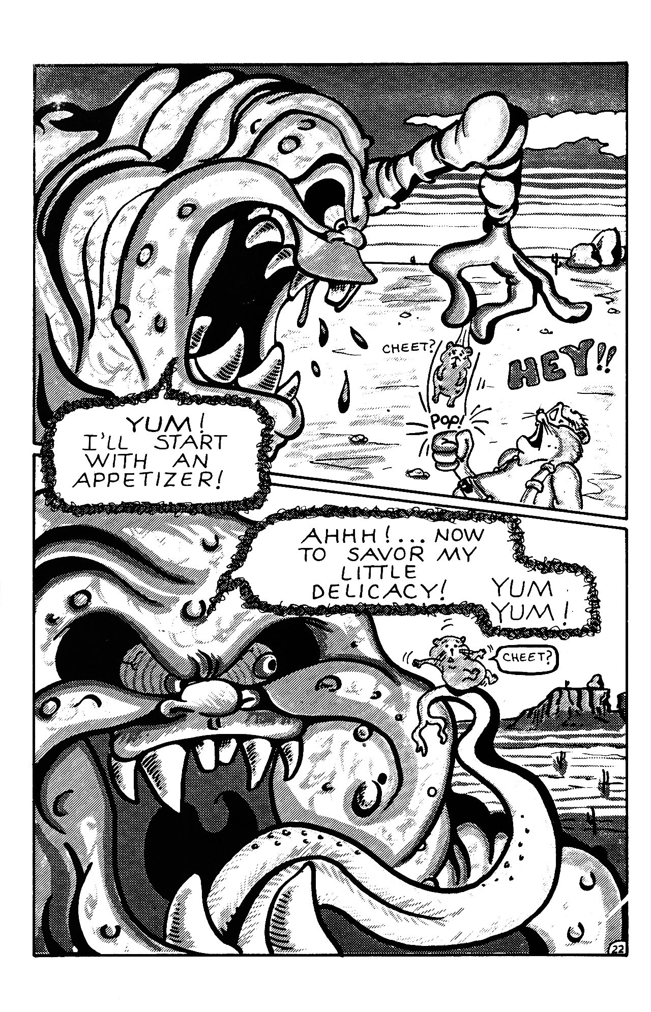 Read online Geriatric Gangrene Jujitsu Gerbils comic -  Issue #2 - 25