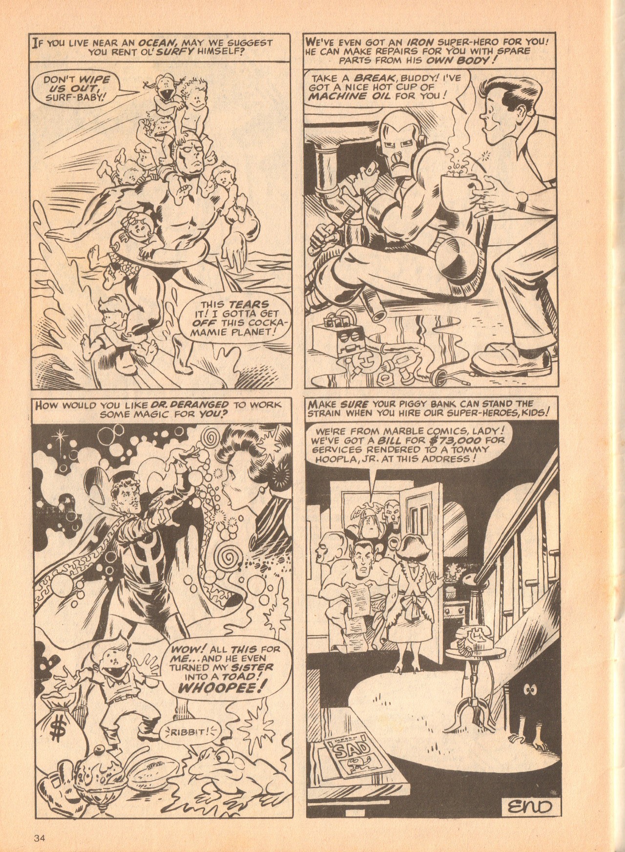 Read online Marvel Madhouse comic -  Issue #2 - 34