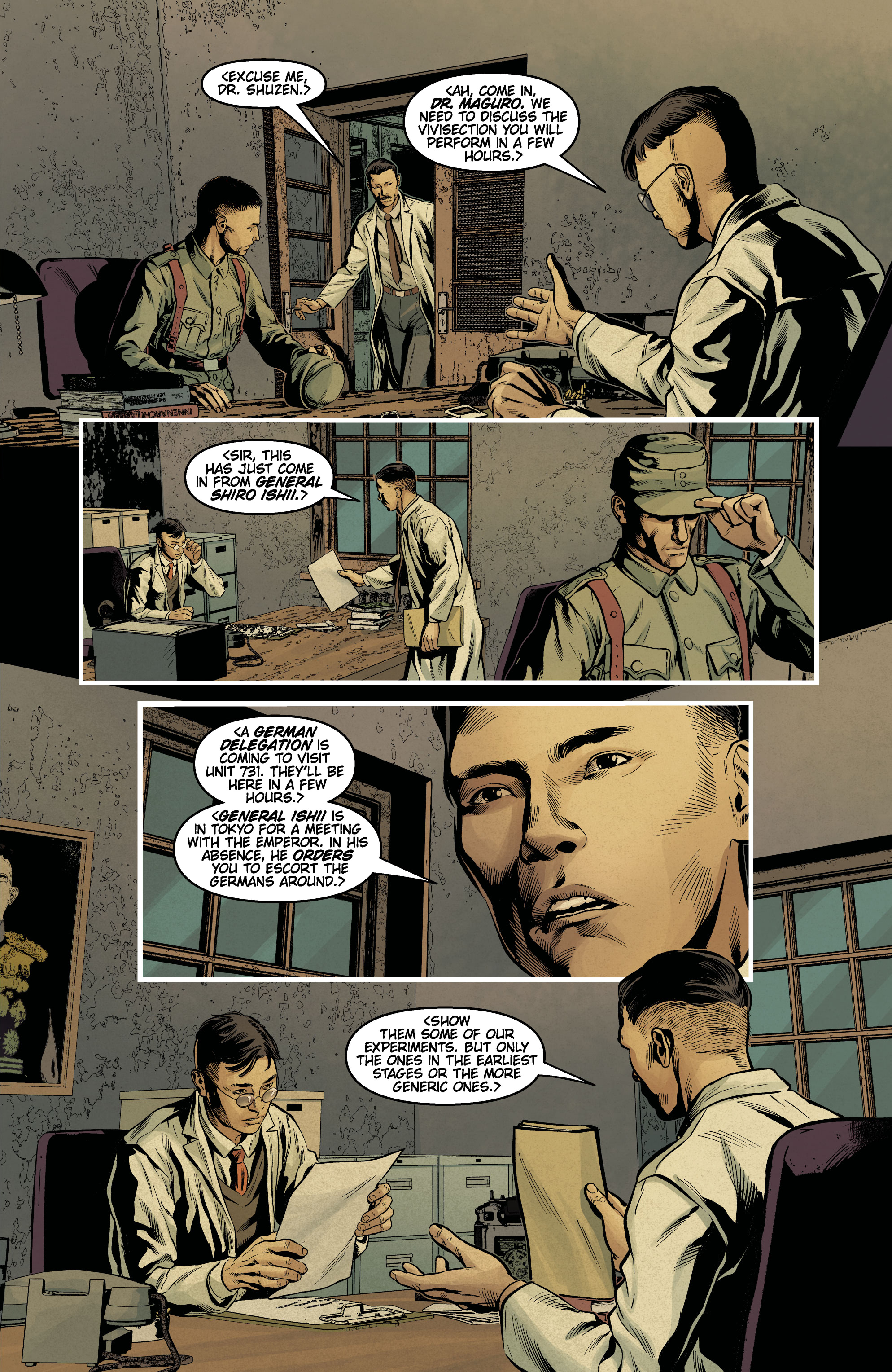 Read online The Collector: Unit 731 comic -  Issue #2 - 20