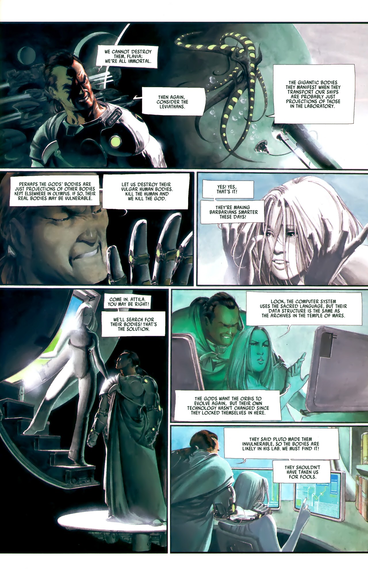 Read online Scourge Of The Gods: The Fall comic -  Issue #2 - 31