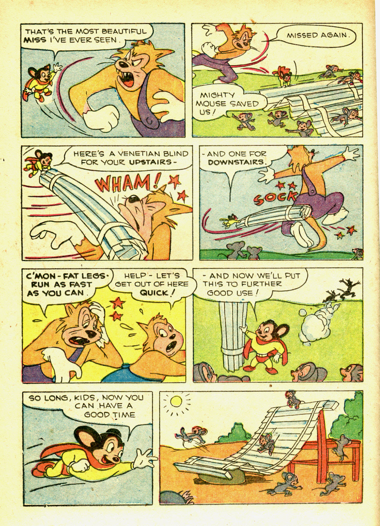 Read online Paul Terry's Mighty Mouse Comics comic -  Issue #30 - 16