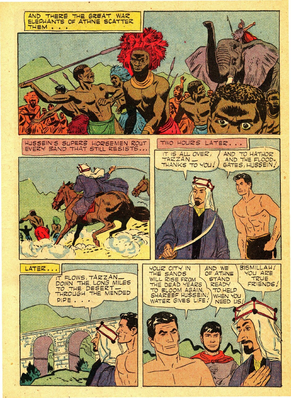 Read online Tarzan (1948) comic -  Issue #80 - 17