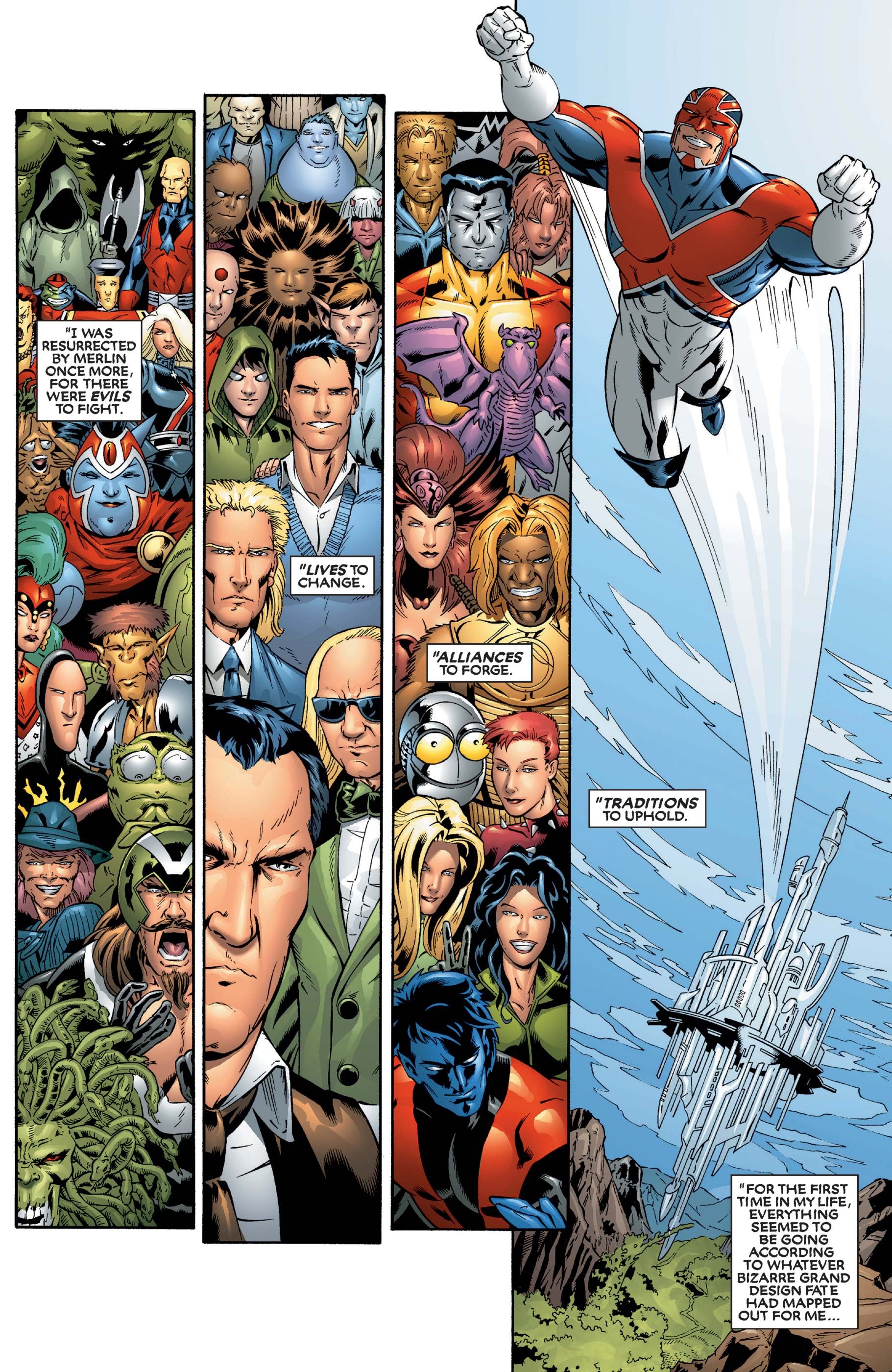 Read online Excalibur (2001) comic -  Issue #1 - 13