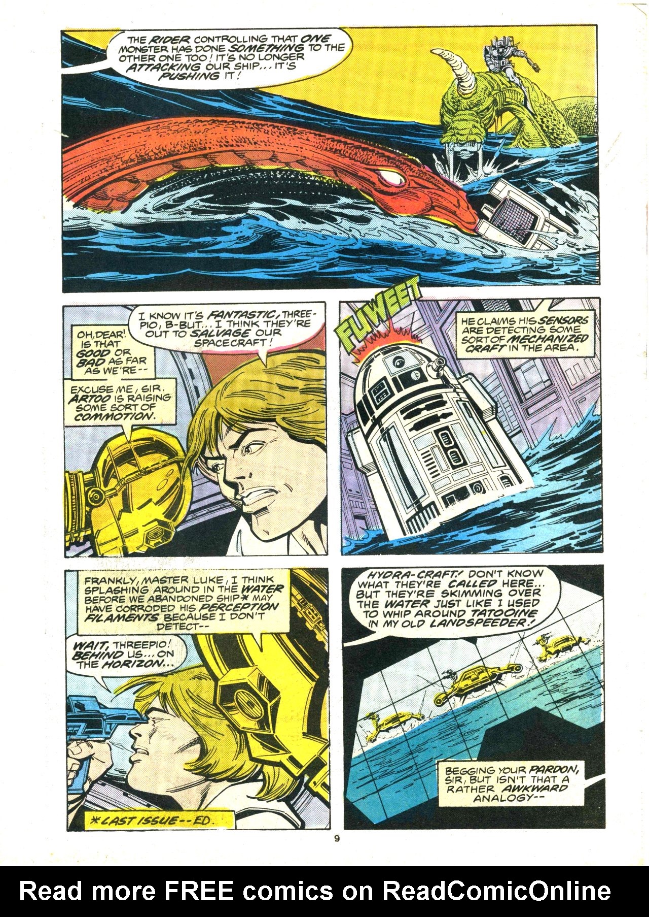 Read online Return of the Jedi comic -  Issue #28 - 9