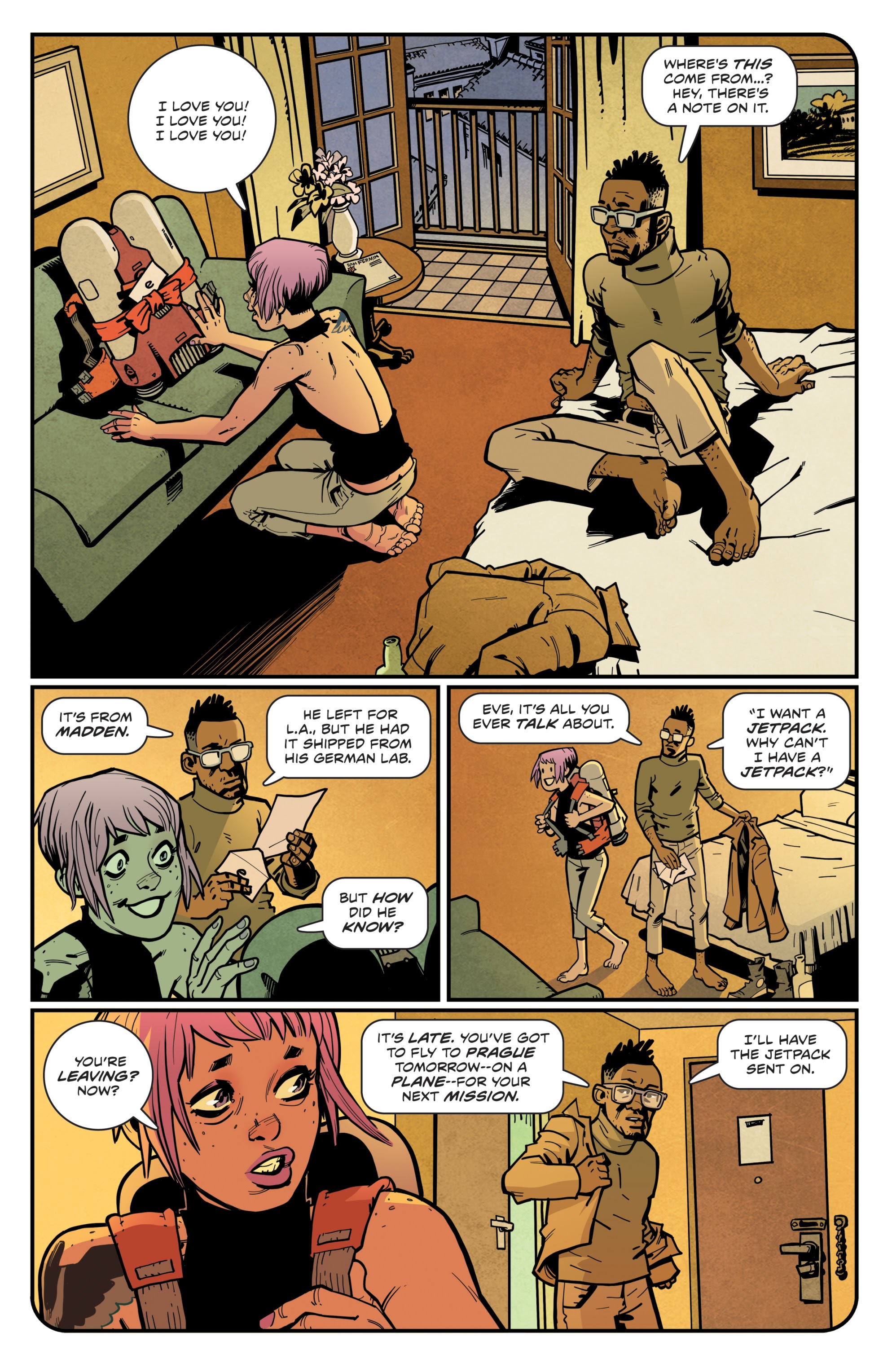 Read online Eve Stranger comic -  Issue # _TPB - 39