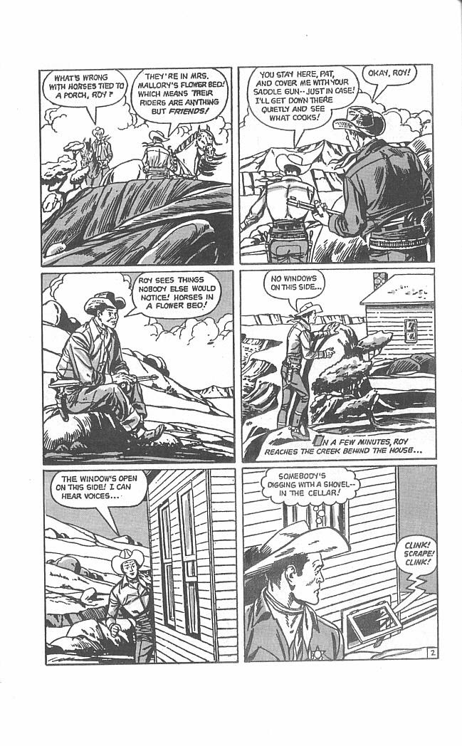 Read online Roy Rogers Western comic -  Issue #1 - 8