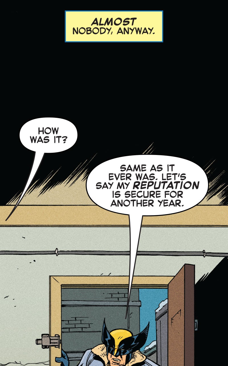 Read online Mighty Marvel Holiday Special - Happy Holidays, Mr. Howlett Infinity Comic comic -  Issue #1 - 50