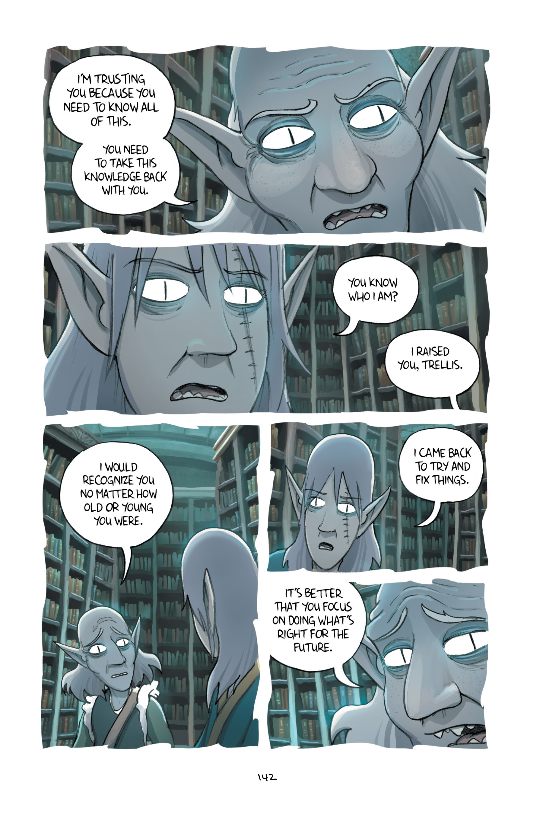 Read online Amulet comic -  Issue #5 - 142