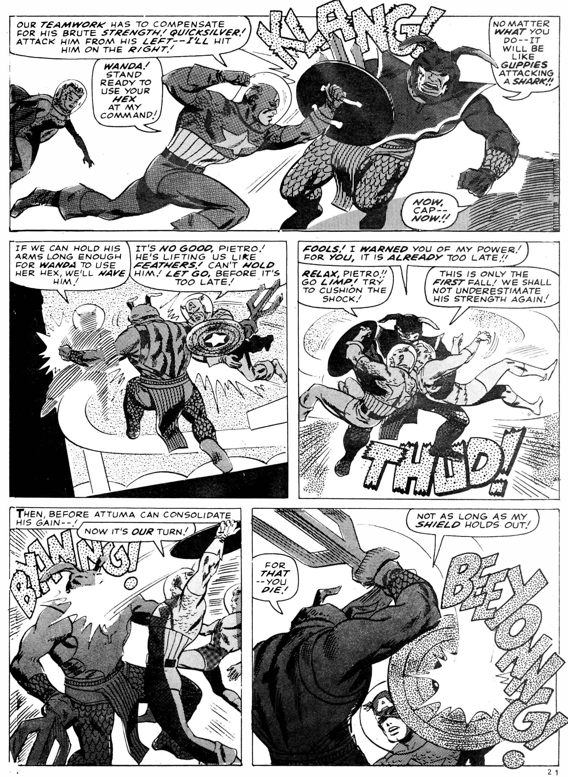 Read online The Avengers (1973) comic -  Issue #23 - 21