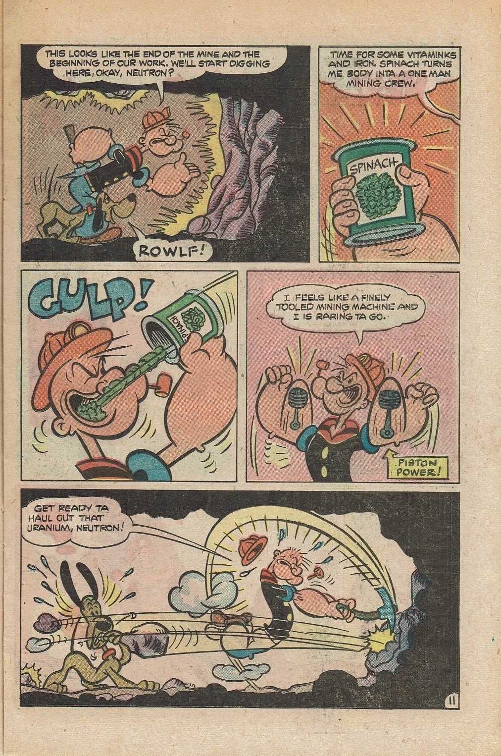 Read online Popeye (1948) comic -  Issue #128 - 15