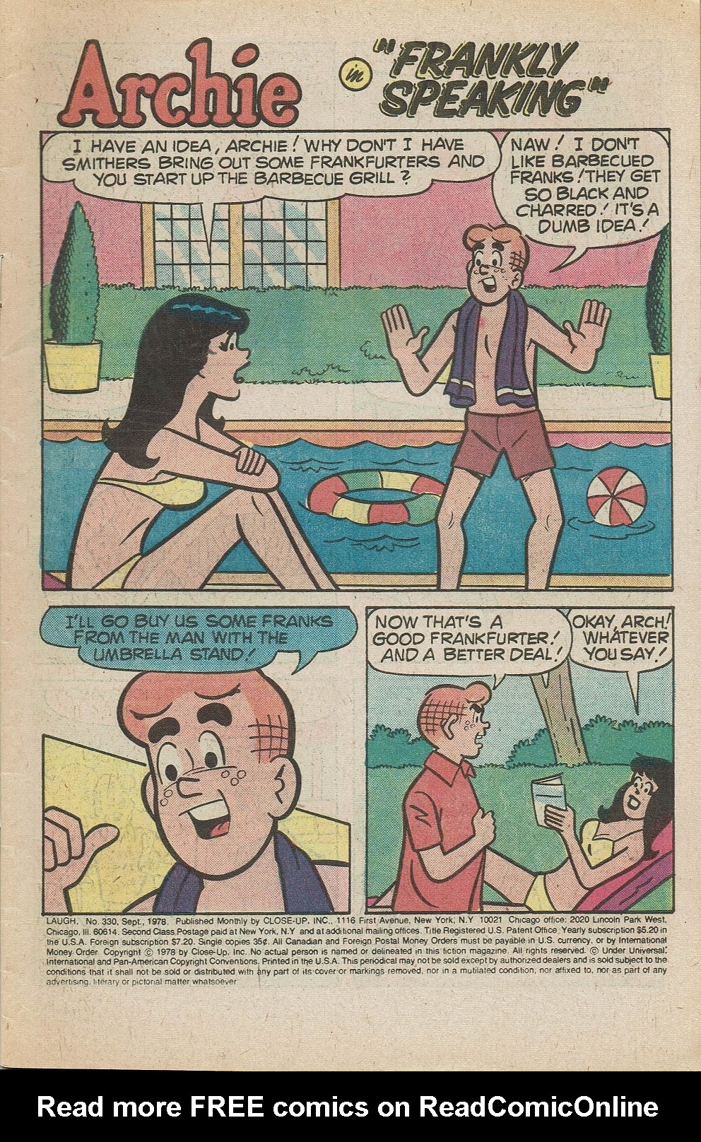 Read online Laugh (Comics) comic -  Issue #330 - 3