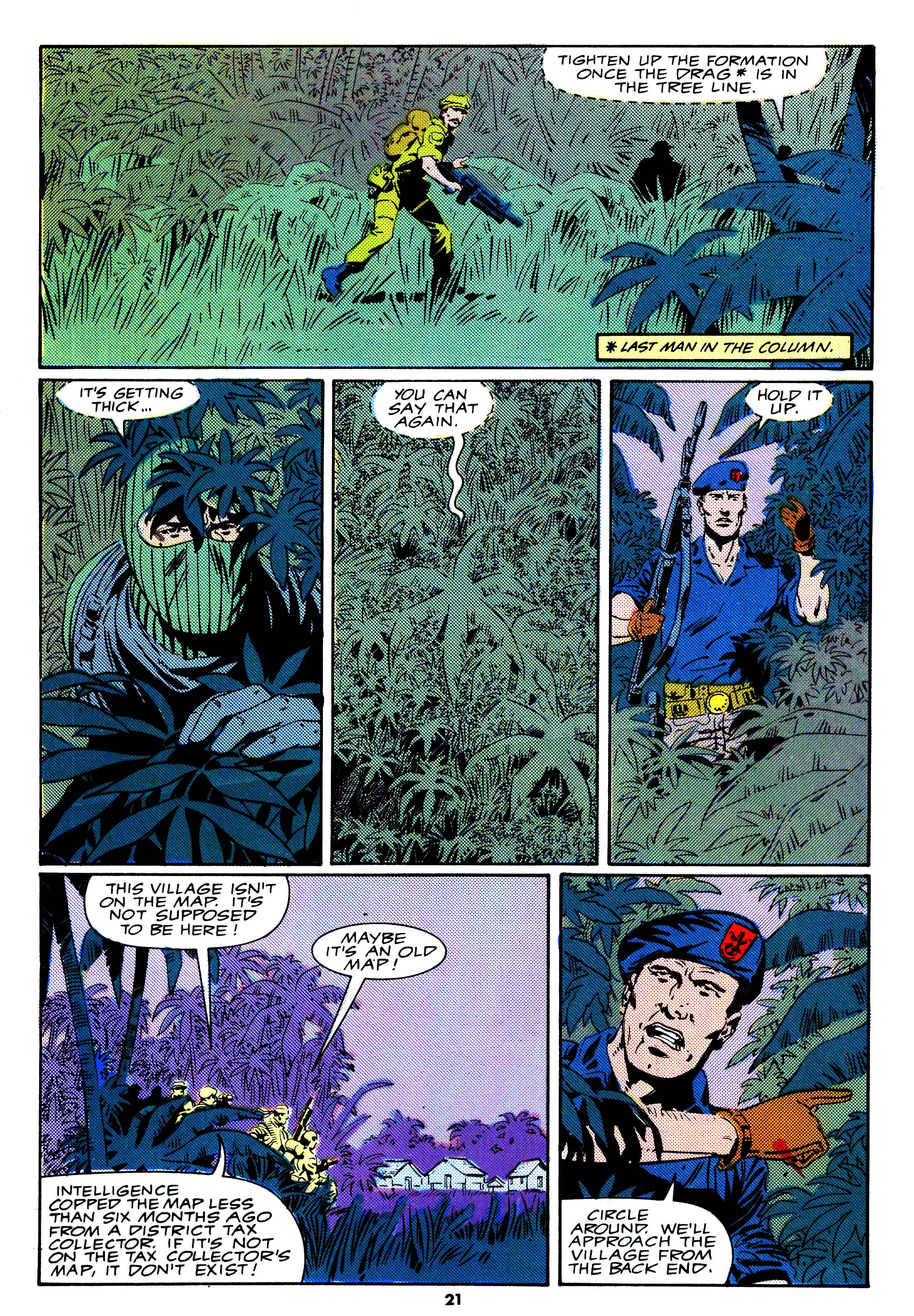 Read online Action Force comic -  Issue #37 - 21