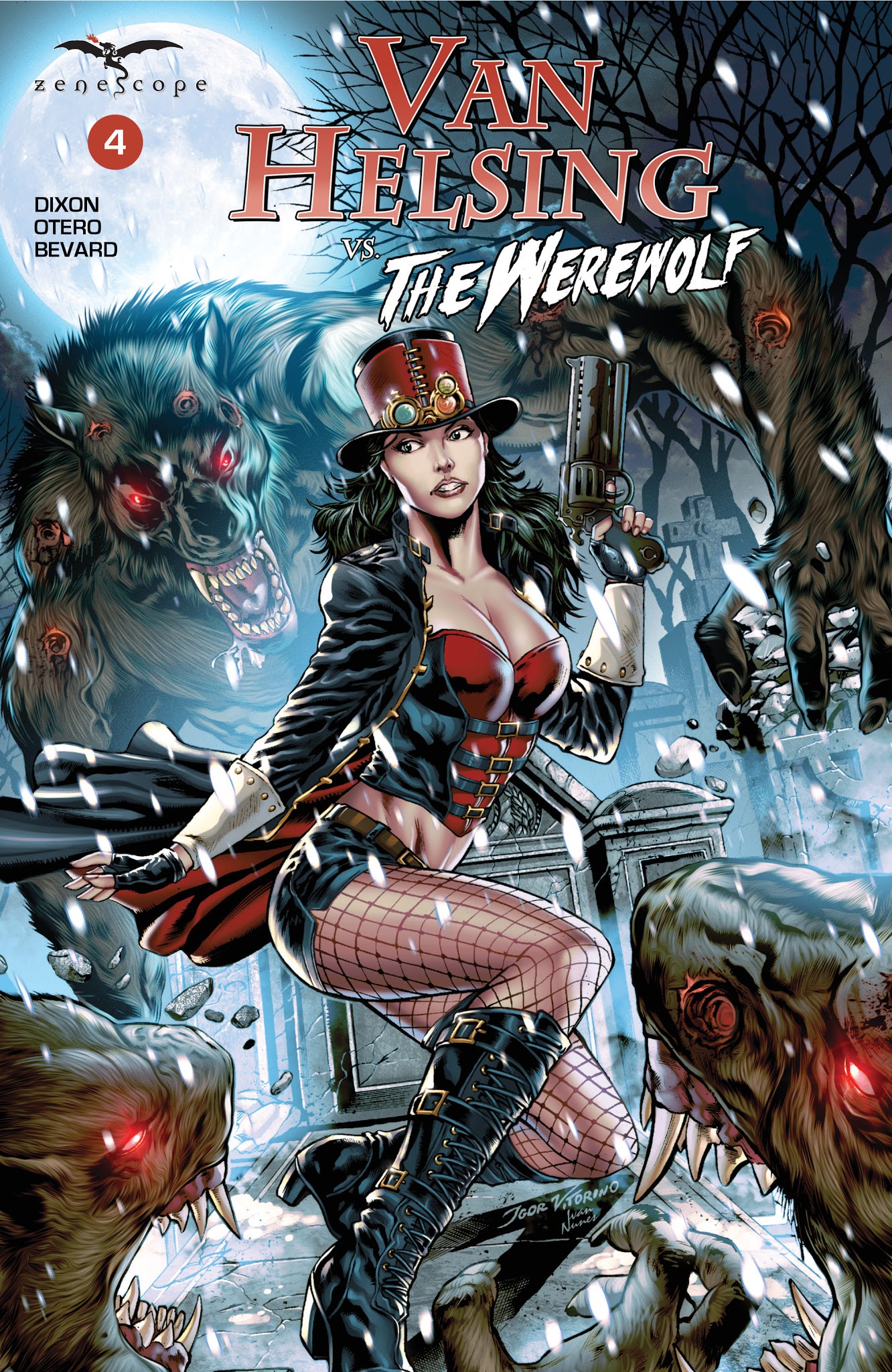 Read online Van Helsing vs. Werewolf comic -  Issue #4 - 1