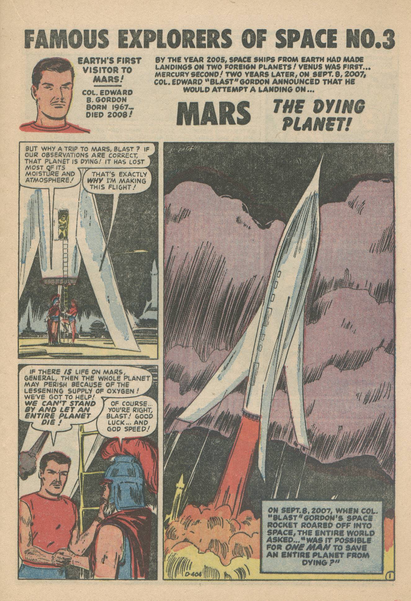 Read online Speed Carter, Spaceman comic -  Issue #3 - 21