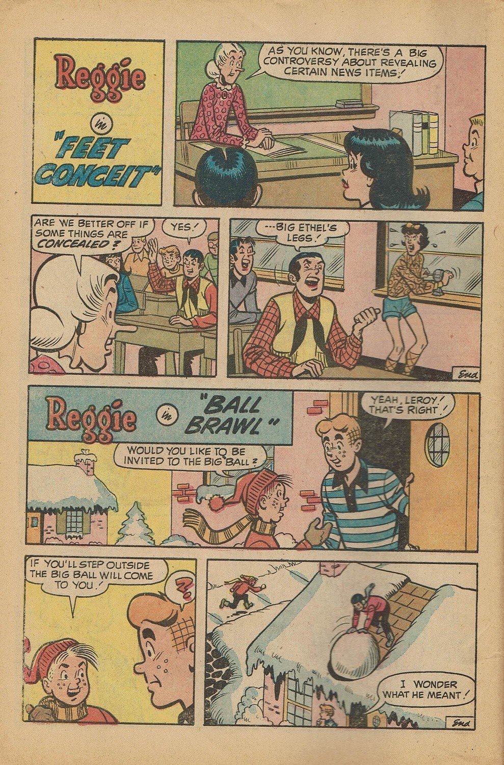 Read online Reggie's Wise Guy Jokes comic -  Issue #24 - 6