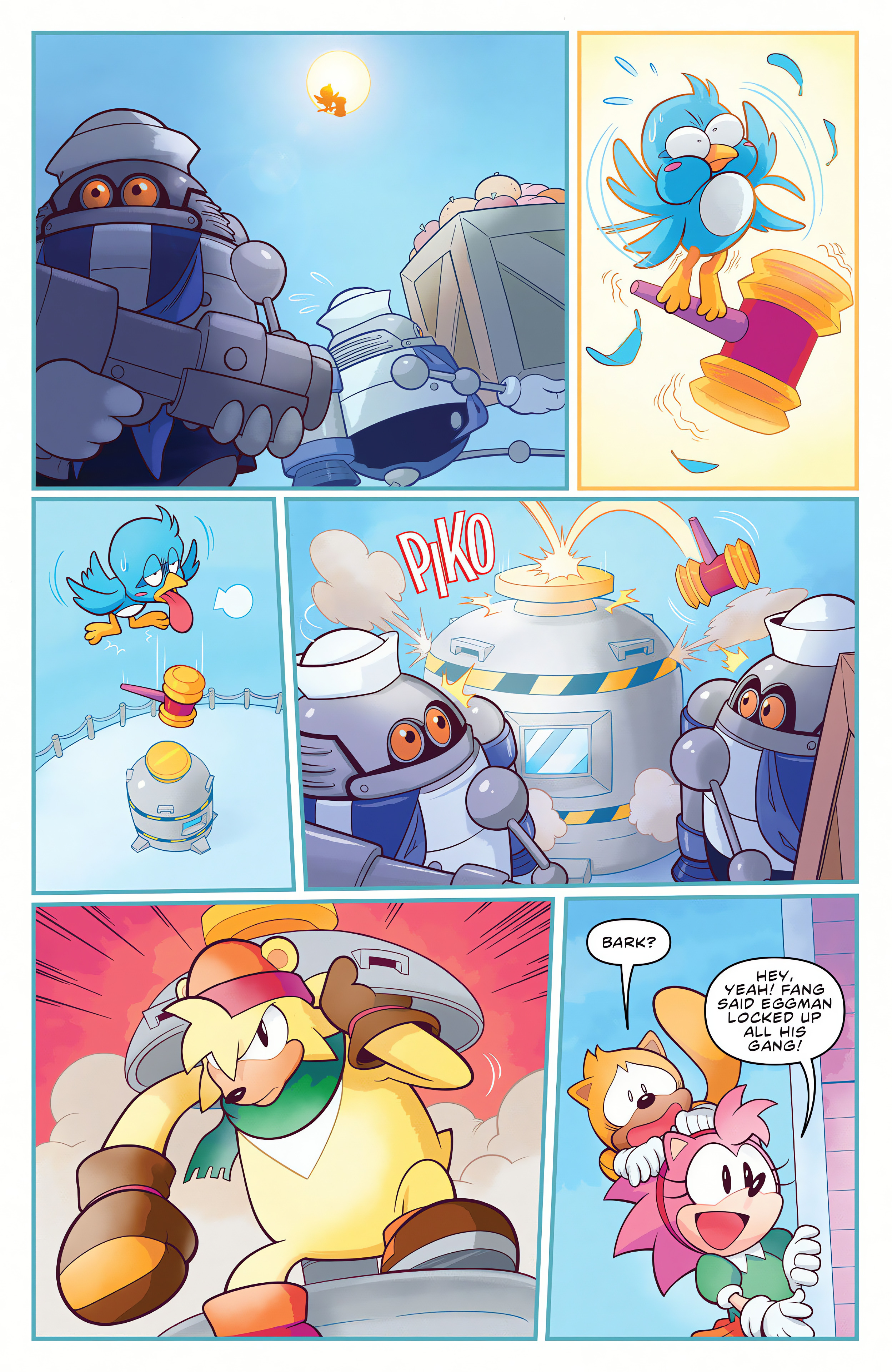 Read online Sonic the Hedgehog: Amy's 30th Anniversary Special comic -  Issue # Full - 16