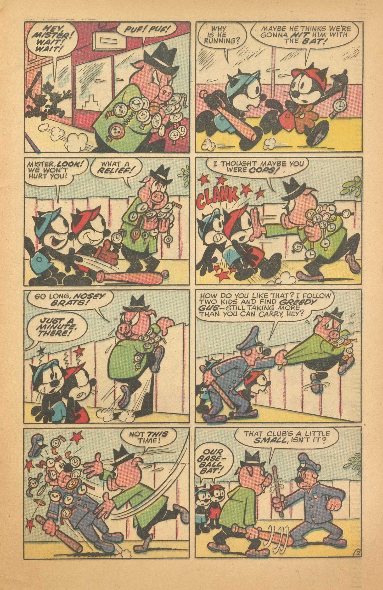 Read online Felix the Cat (1955) comic -  Issue #95 - 31
