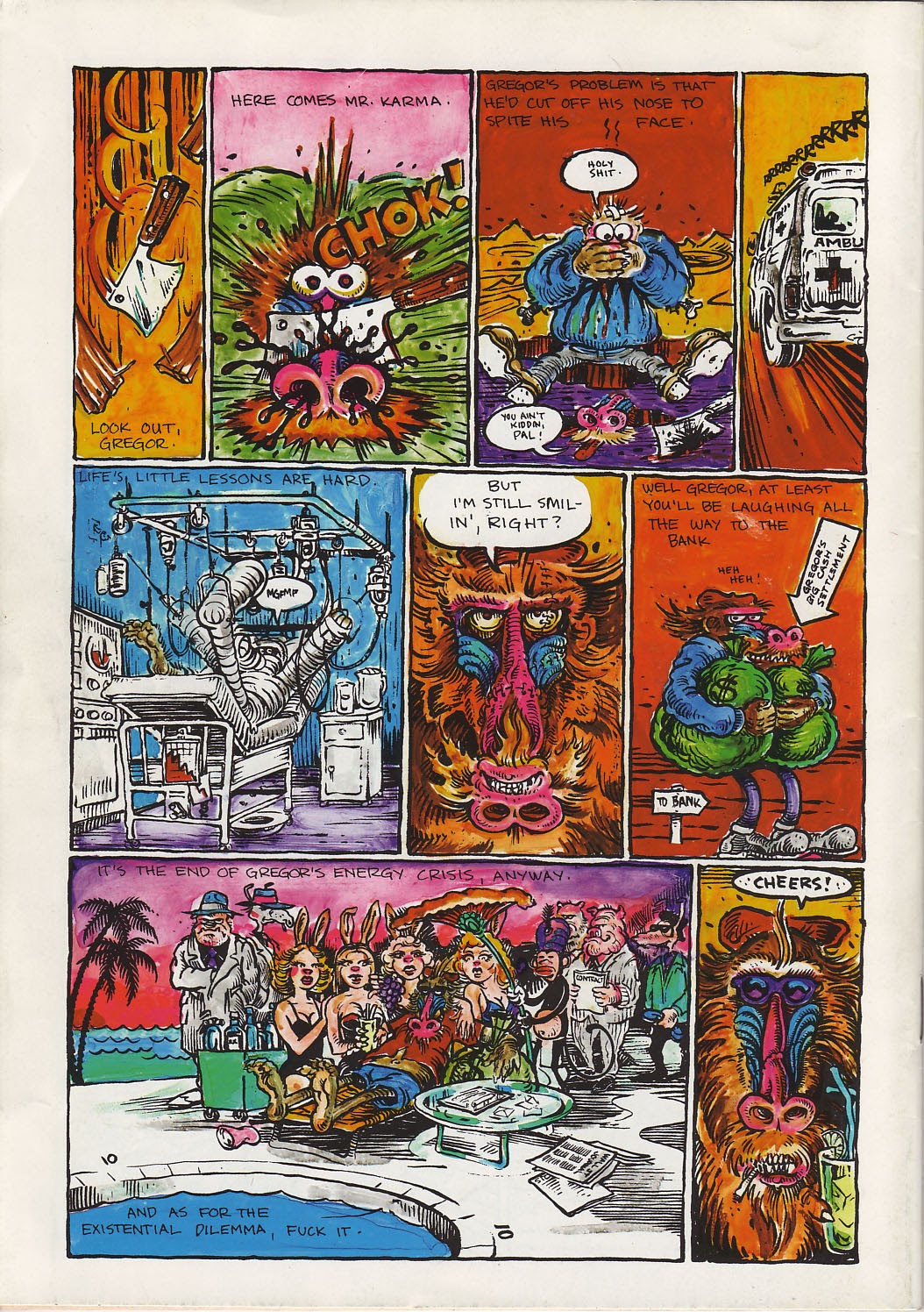 Read online Slow Death comic -  Issue #11 - 43