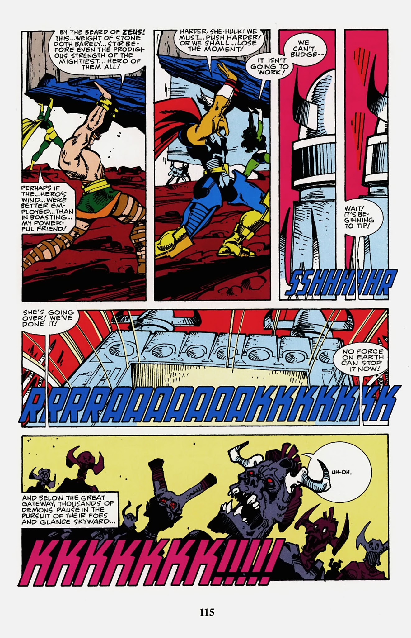 Read online Thor Visionaries: Walter Simonson comic -  Issue # TPB 2 - 117