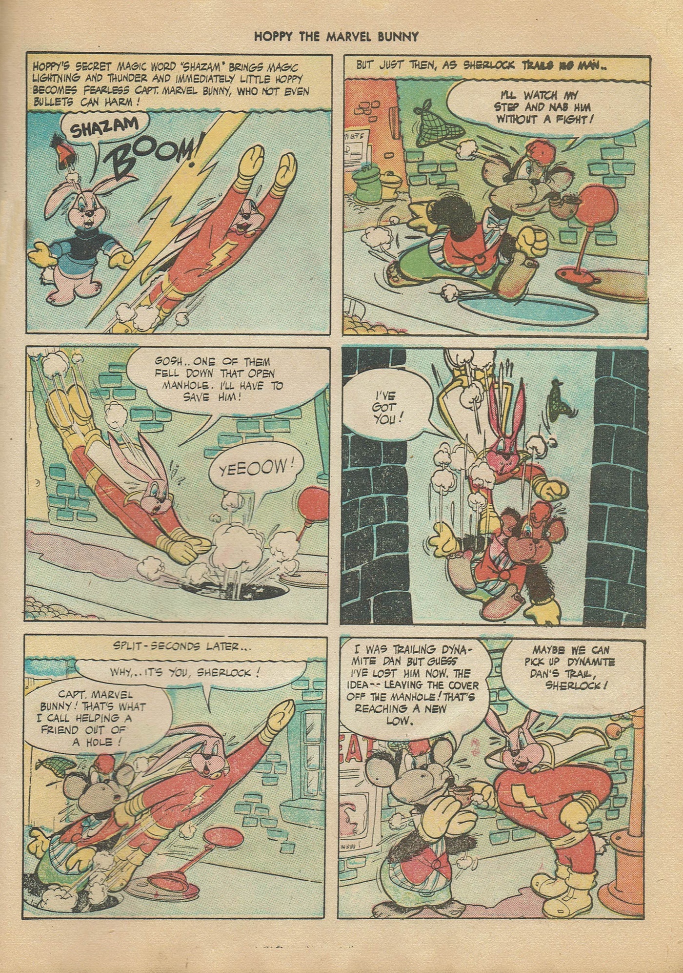 Read online Hoppy The Marvel Bunny comic -  Issue #5 - 45