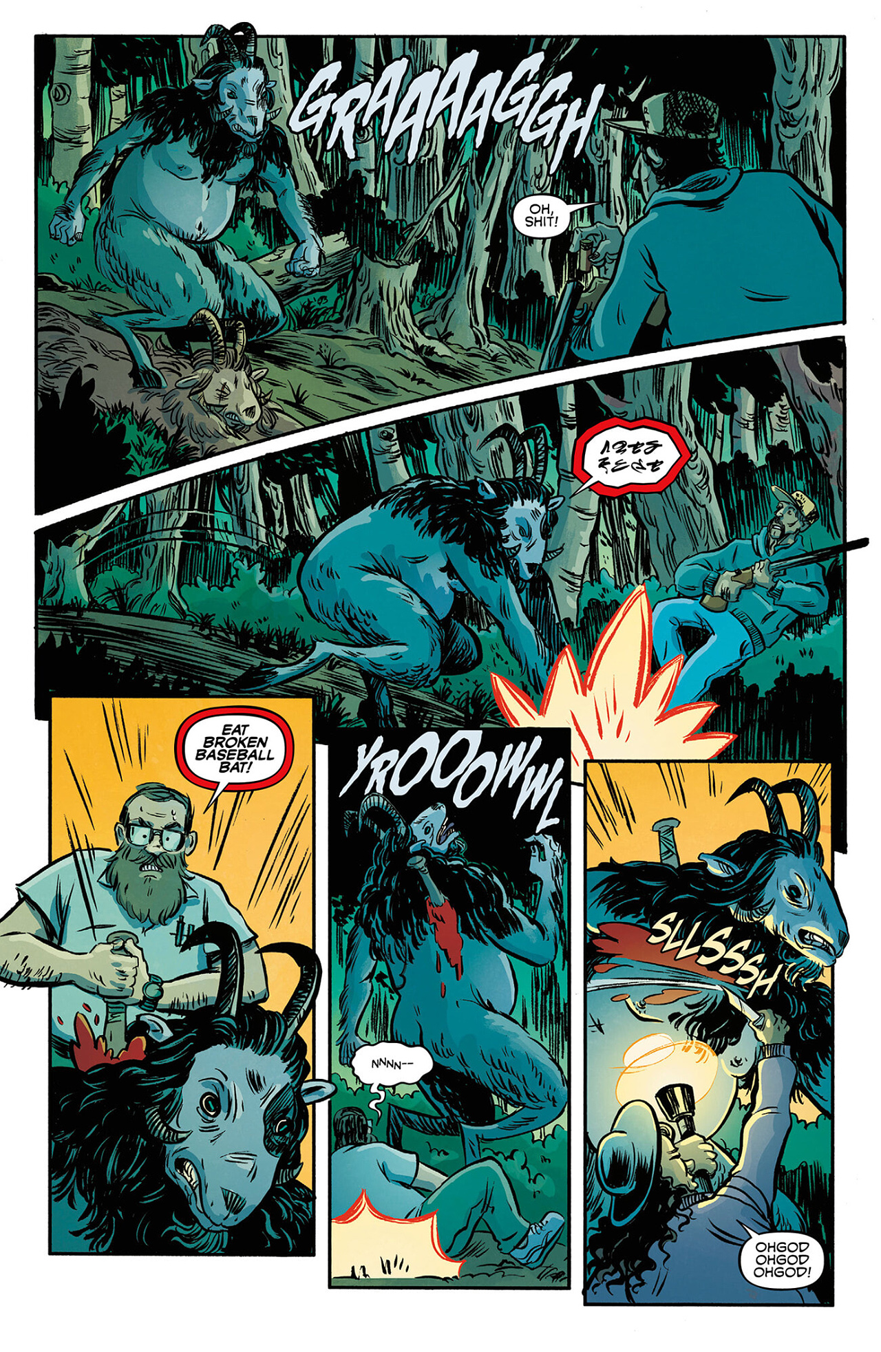 Read online Door to Door, Night by Night comic -  Issue #7 - 17