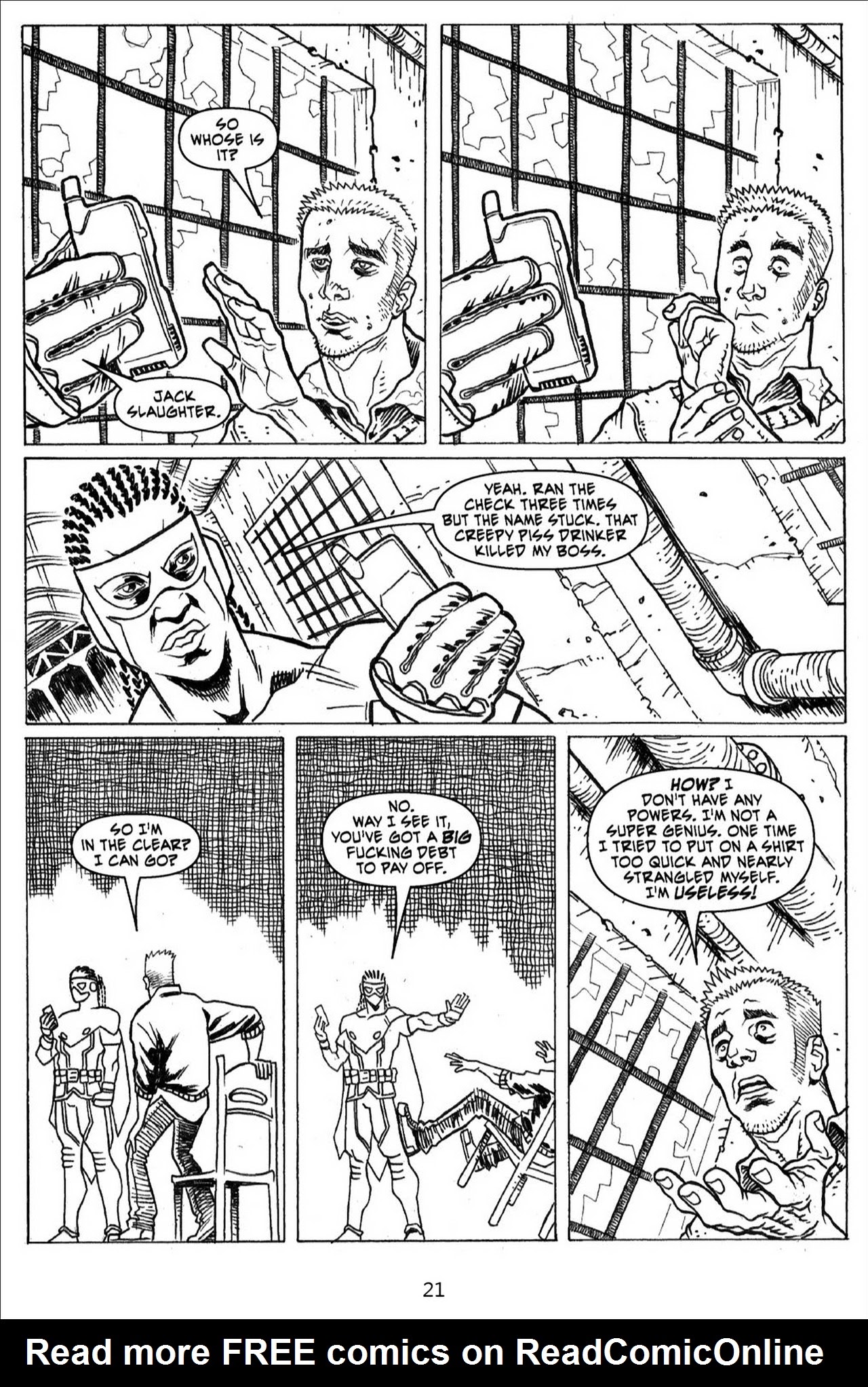 Read online No More Heroes comic -  Issue #1 - 22