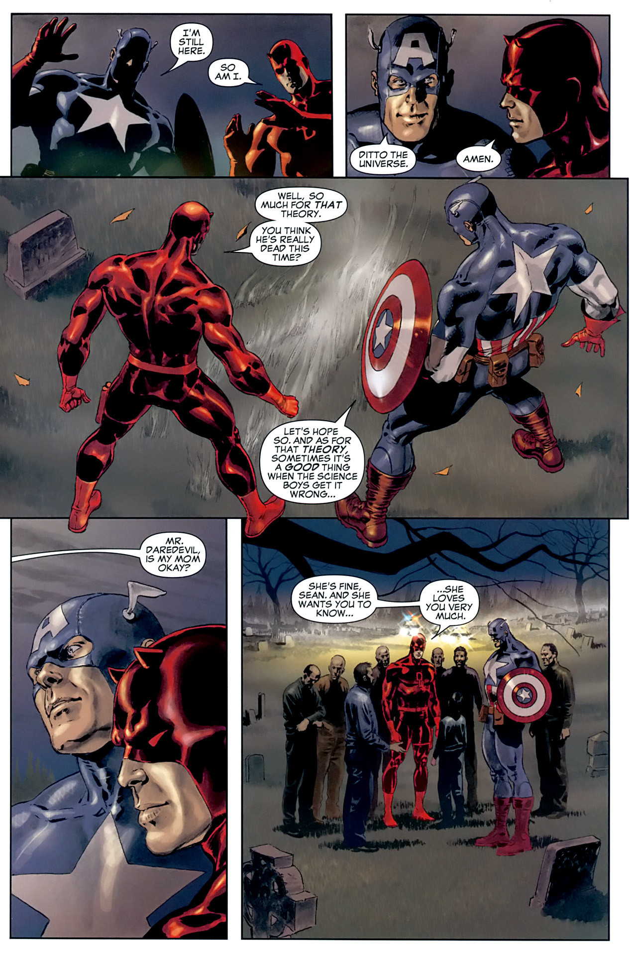 Read online Daredevil & Captain America: Dead On Arrival comic -  Issue # Full - 47