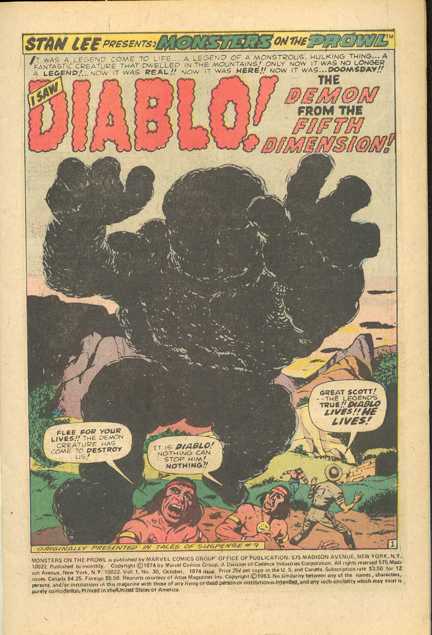 Read online Monsters on the Prowl comic -  Issue #30 - 2