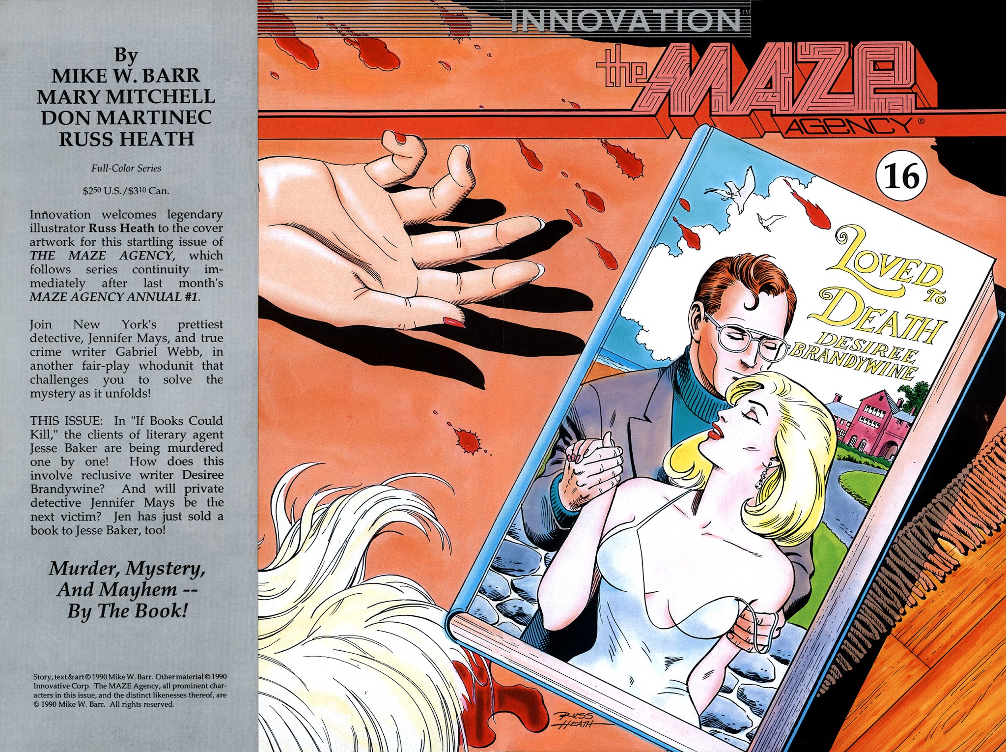 Read online Maze Agency (1989) comic -  Issue #16 - 1