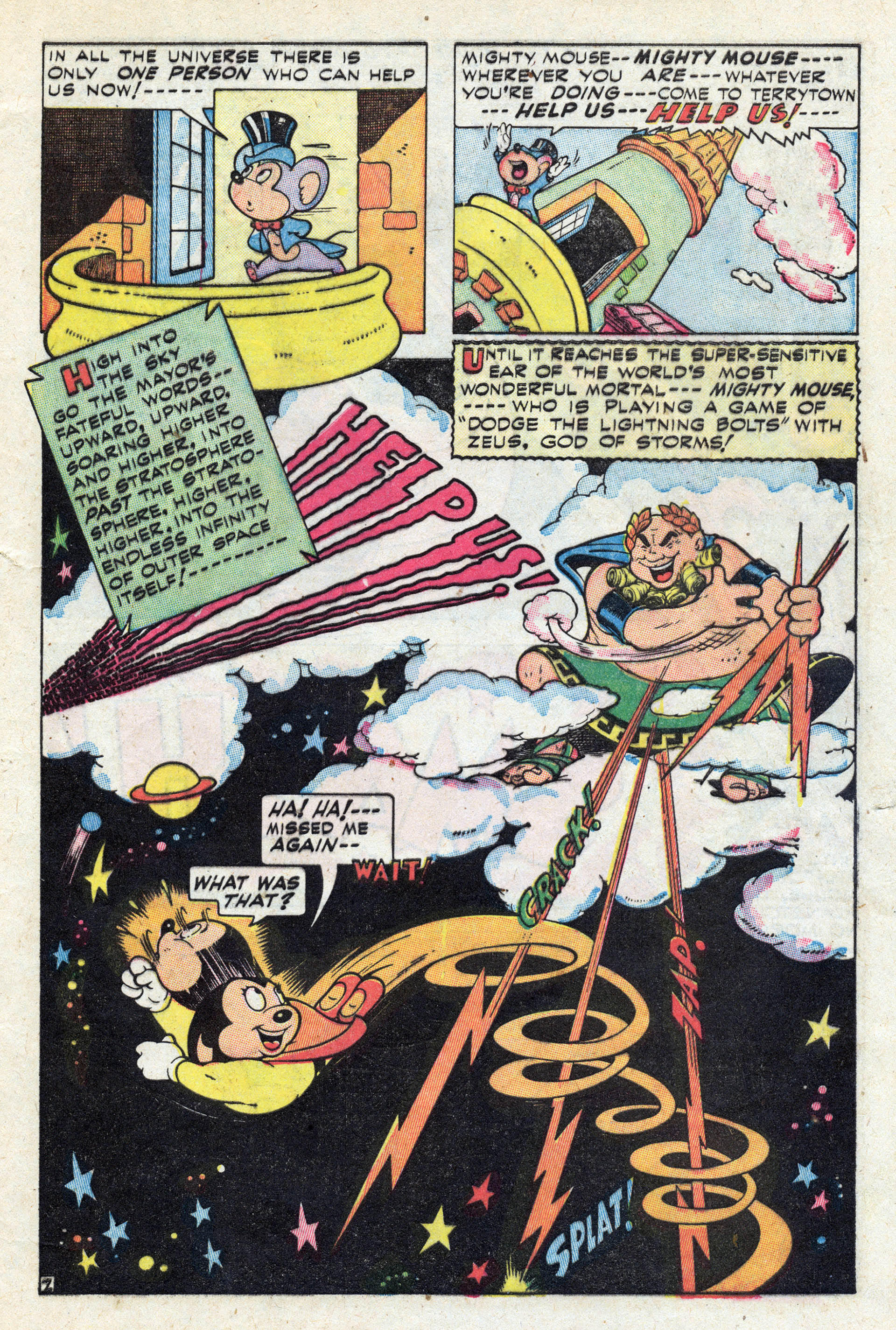 Read online Paul Terry's Mighty Mouse Comics comic -  Issue #3 - 10