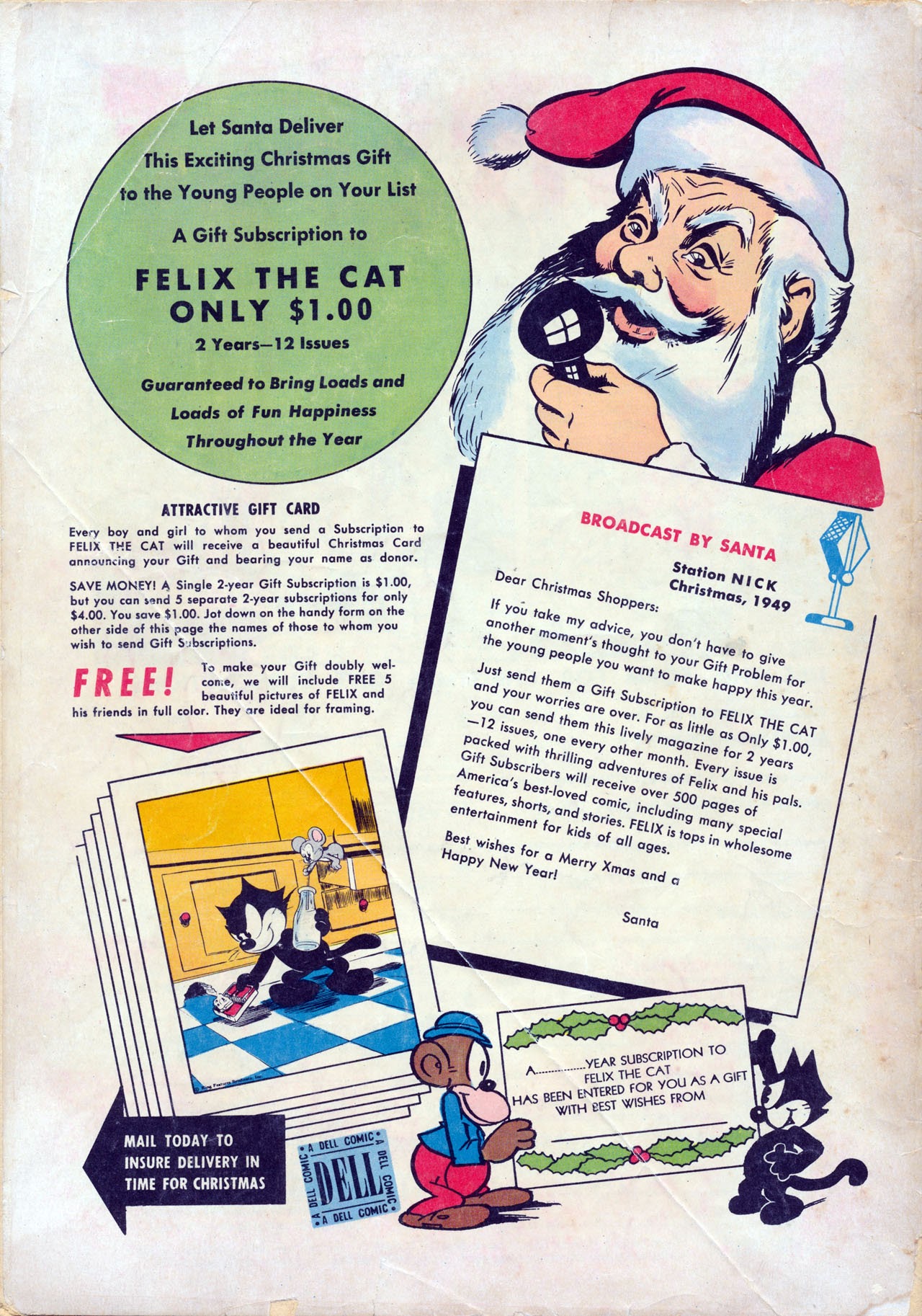 Read online Felix the Cat (1948) comic -  Issue #12 - 52