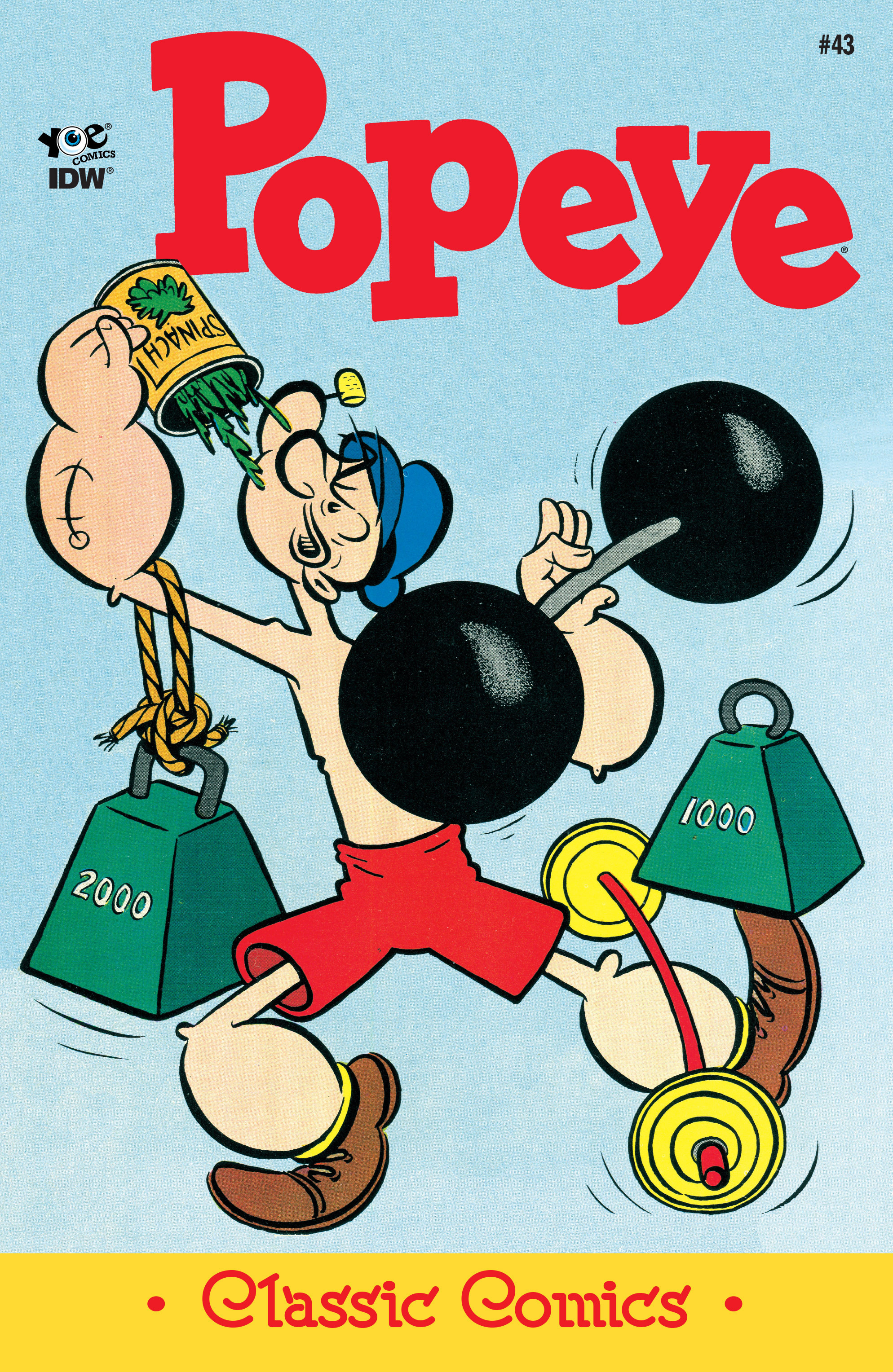 Read online Classic Popeye comic -  Issue #43 - 1