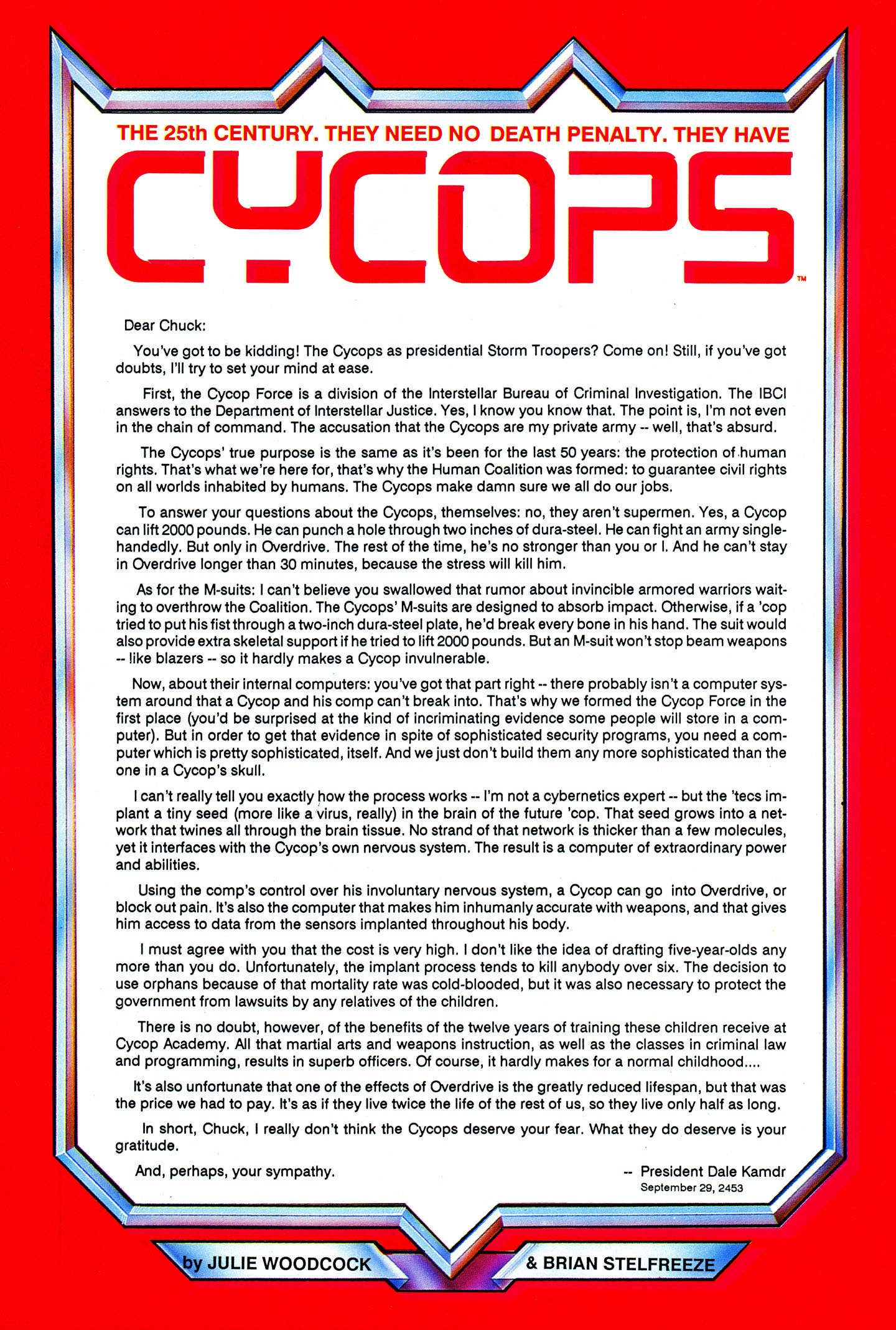 Read online Cycops comic -  Issue #1 - 2