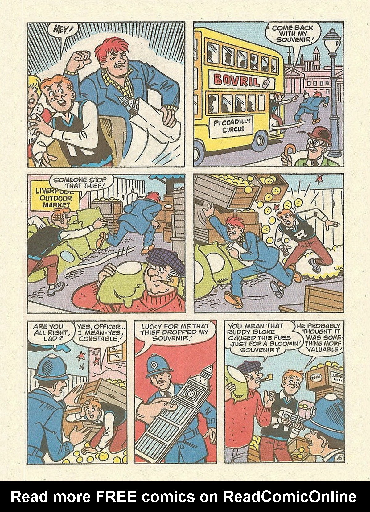 Read online Archie's Double Digest Magazine comic -  Issue #72 - 134