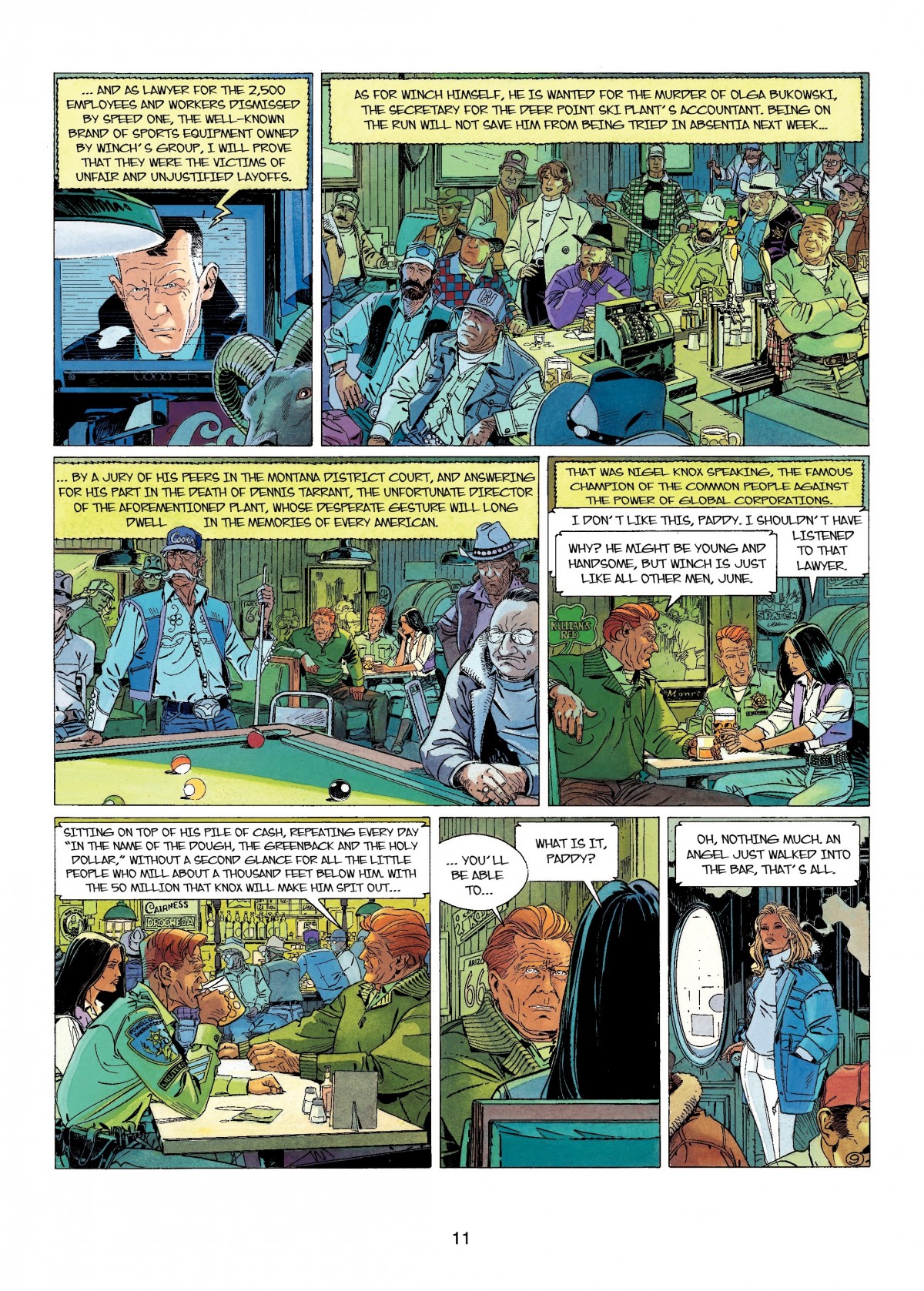 Read online Largo Winch comic -  Issue # TPB 10 - 11