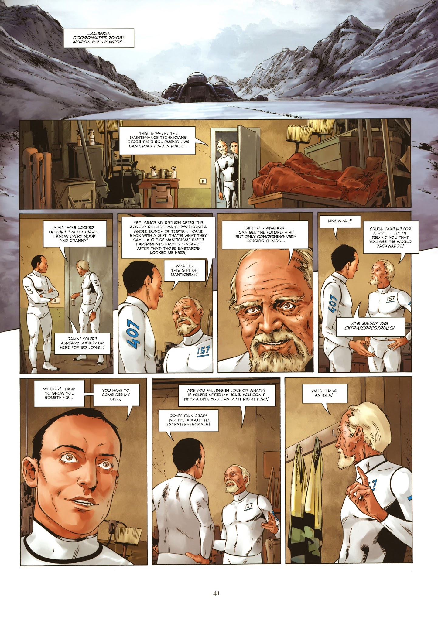 Read online Prometheus comic -  Issue #7 - 42