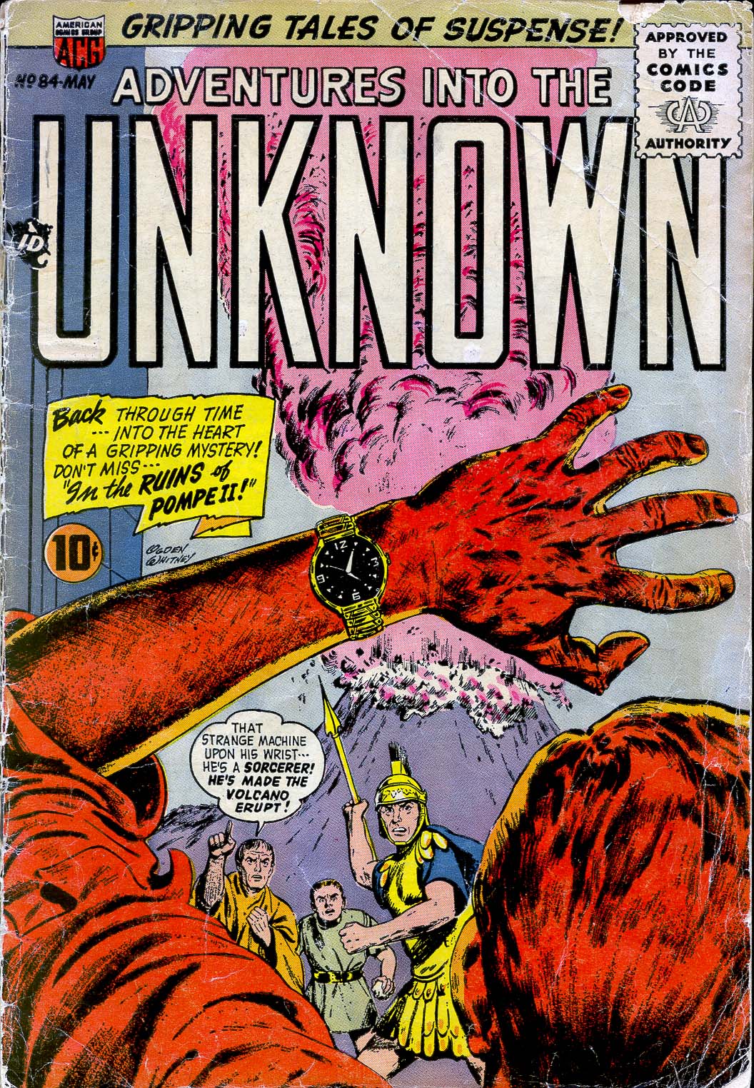 Read online Adventures Into The Unknown comic -  Issue #84 - 1