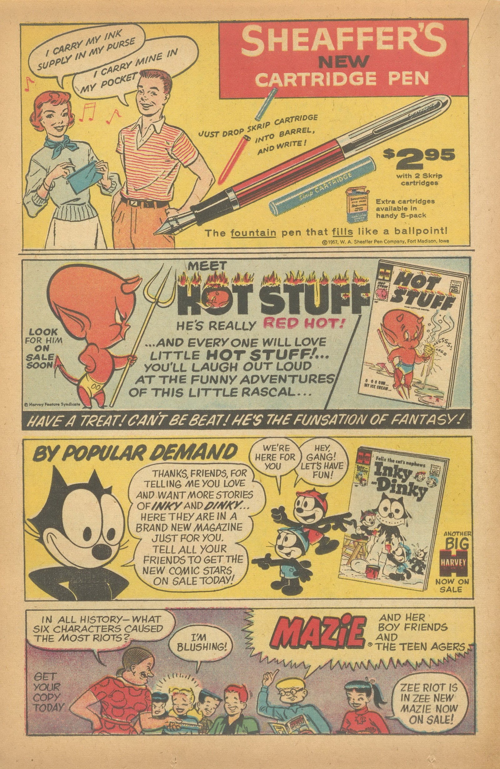 Read online Felix the Cat (1955) comic -  Issue #92 - 20