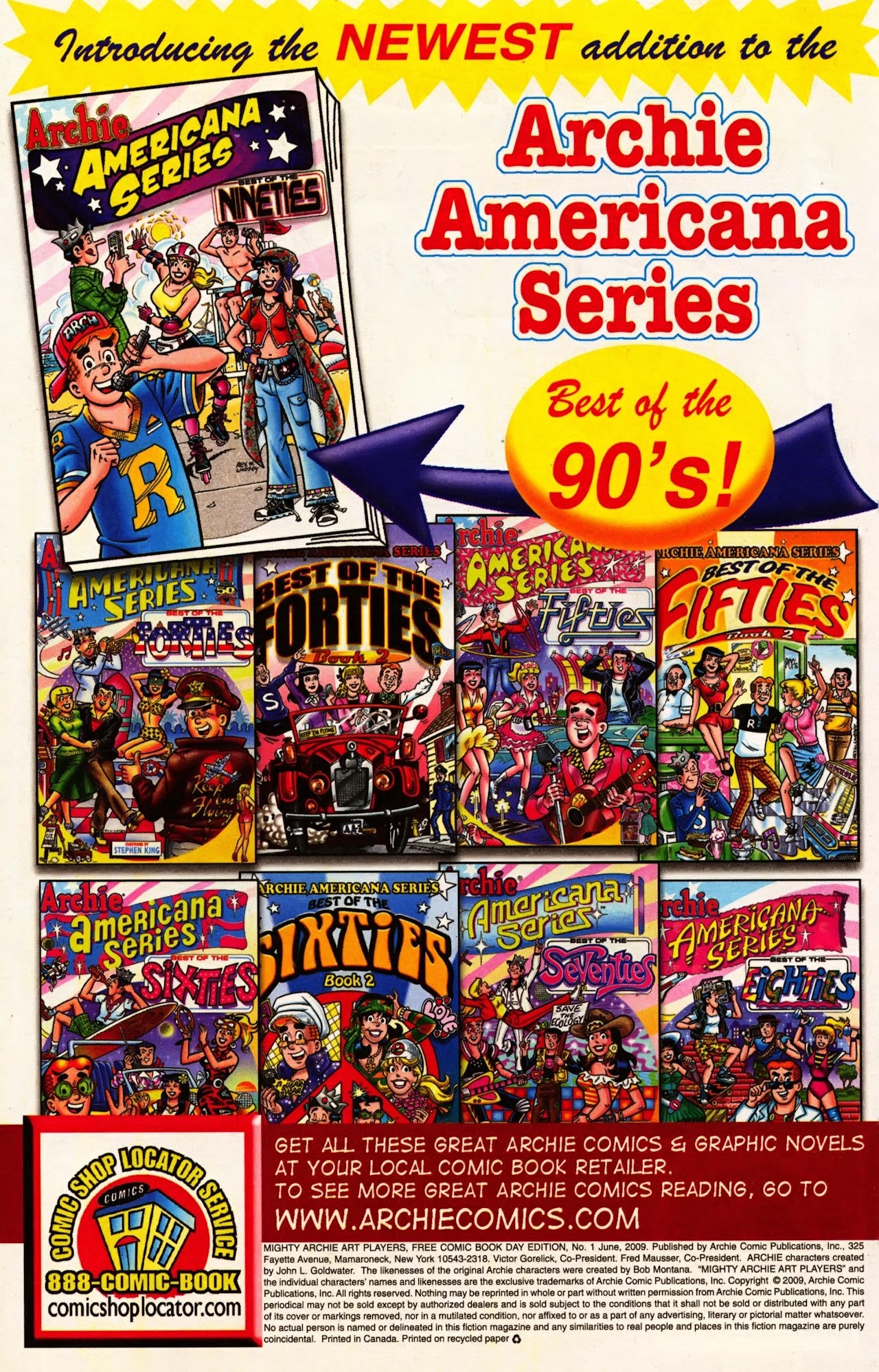 Read online Mighty Archie Art Players comic -  Issue # Full - 34