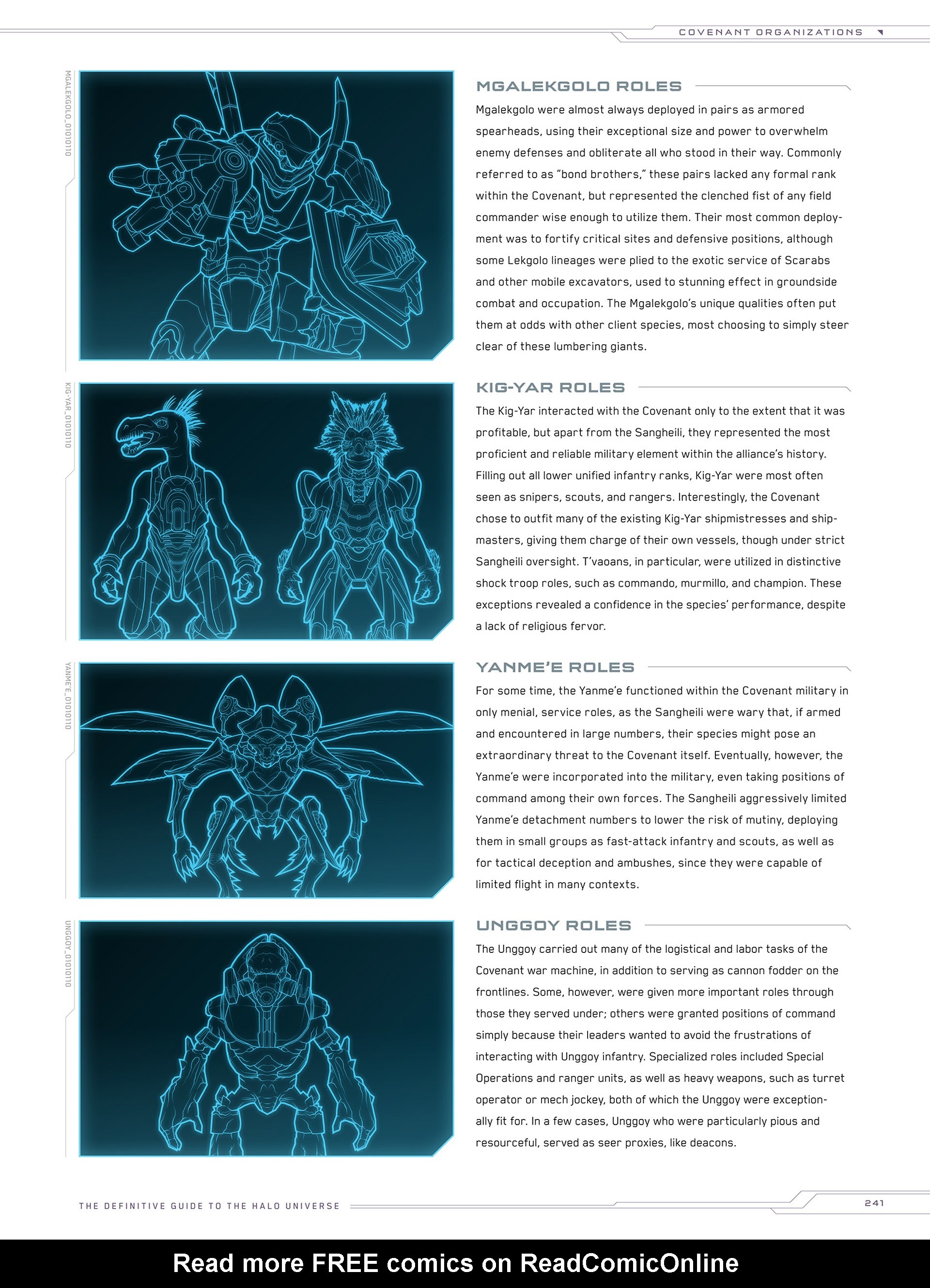 Read online Halo Encyclopedia comic -  Issue # TPB (Part 3) - 37