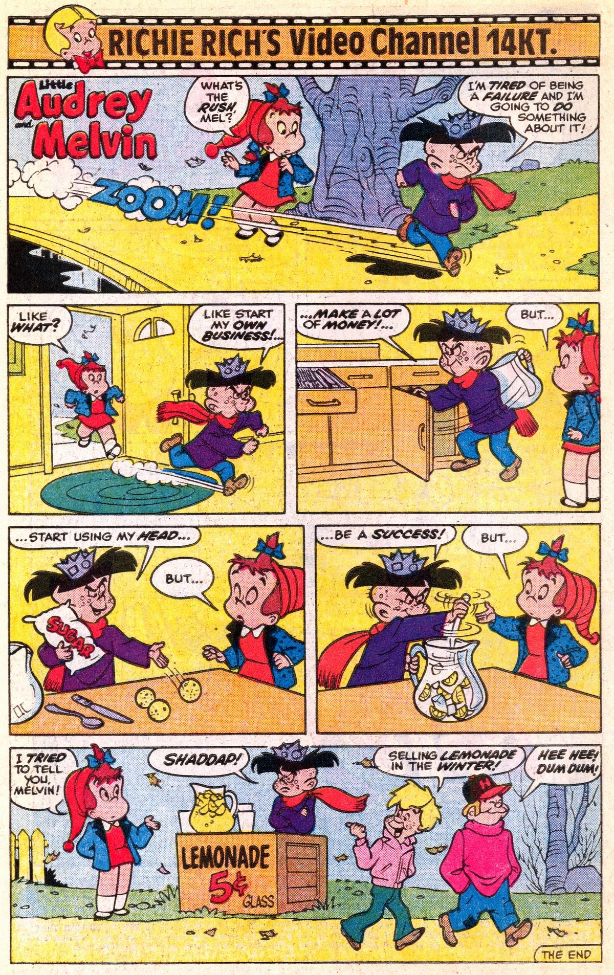 Read online Harvey Hits Comics comic -  Issue #3 - 6