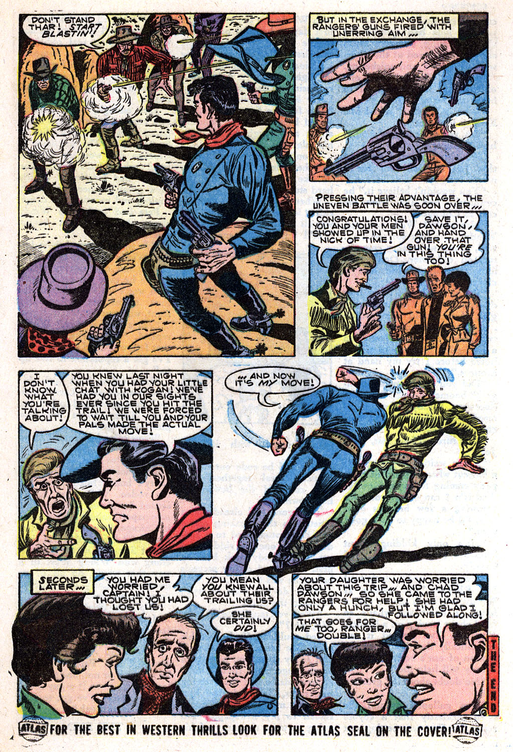 Read online Western Outlaws (1954) comic -  Issue #10 - 25