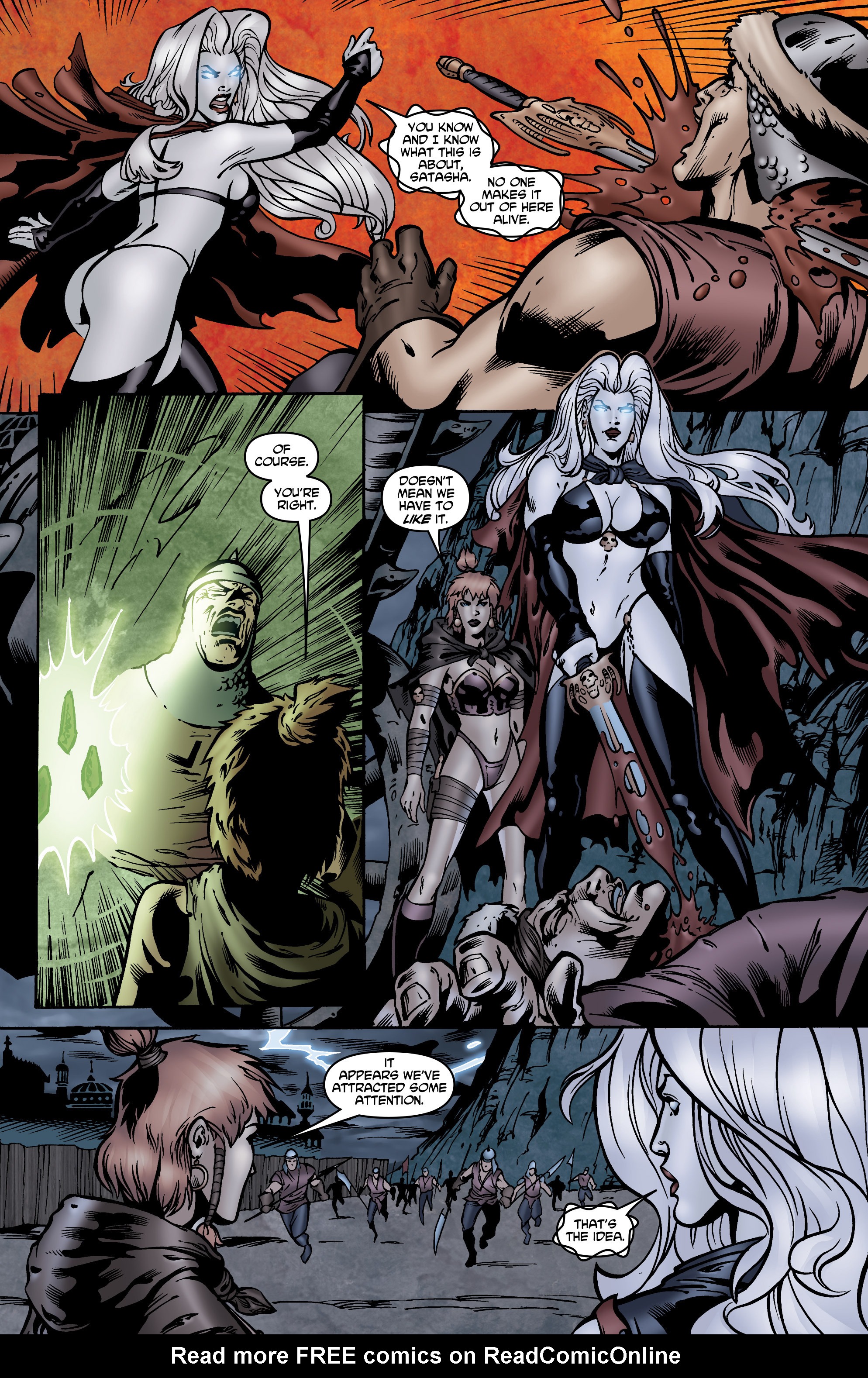 Read online Lady Death Origins comic -  Issue #7 - 6