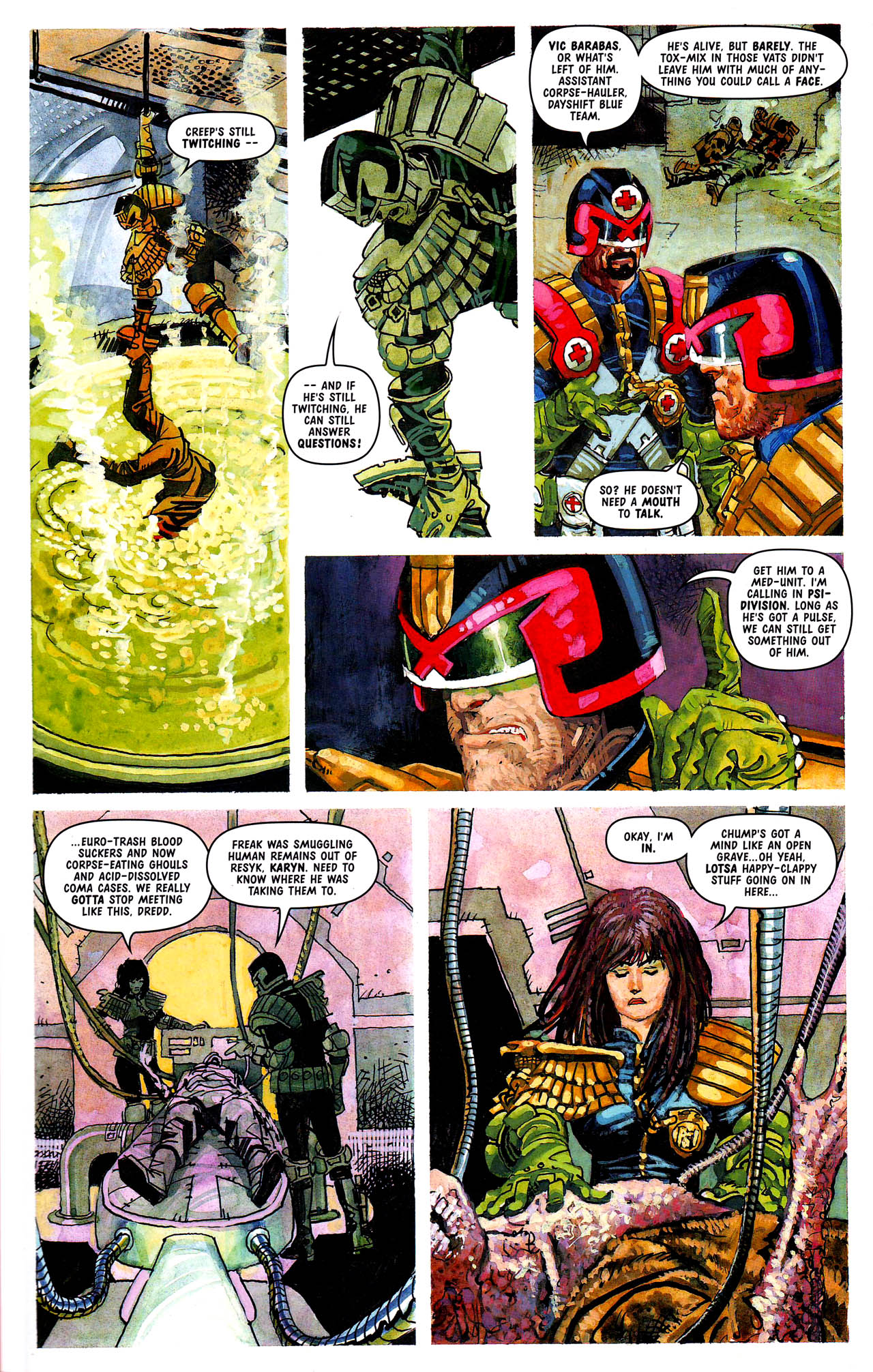 Read online Judge Dredd Megazine (vol. 4) comic -  Issue #11 - 13