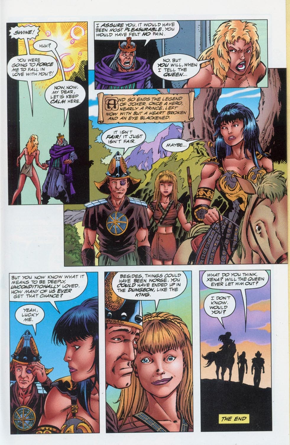 Read online Xena: Warrior Princess/Joxer: Warrior Prince comic -  Issue #3 - 24