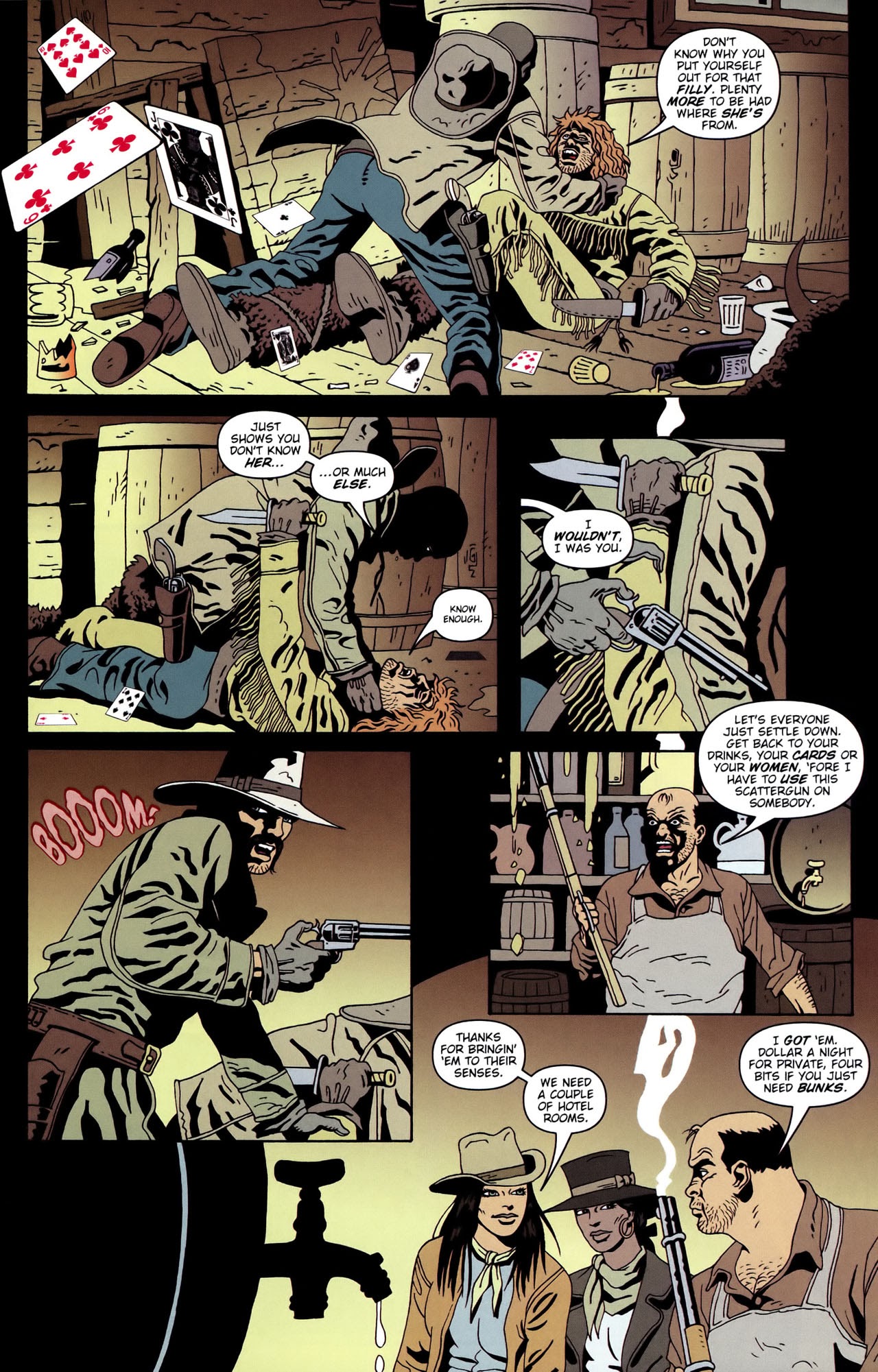 Read online Desperadoes: Buffalo Dreams comic -  Issue #2 - 23