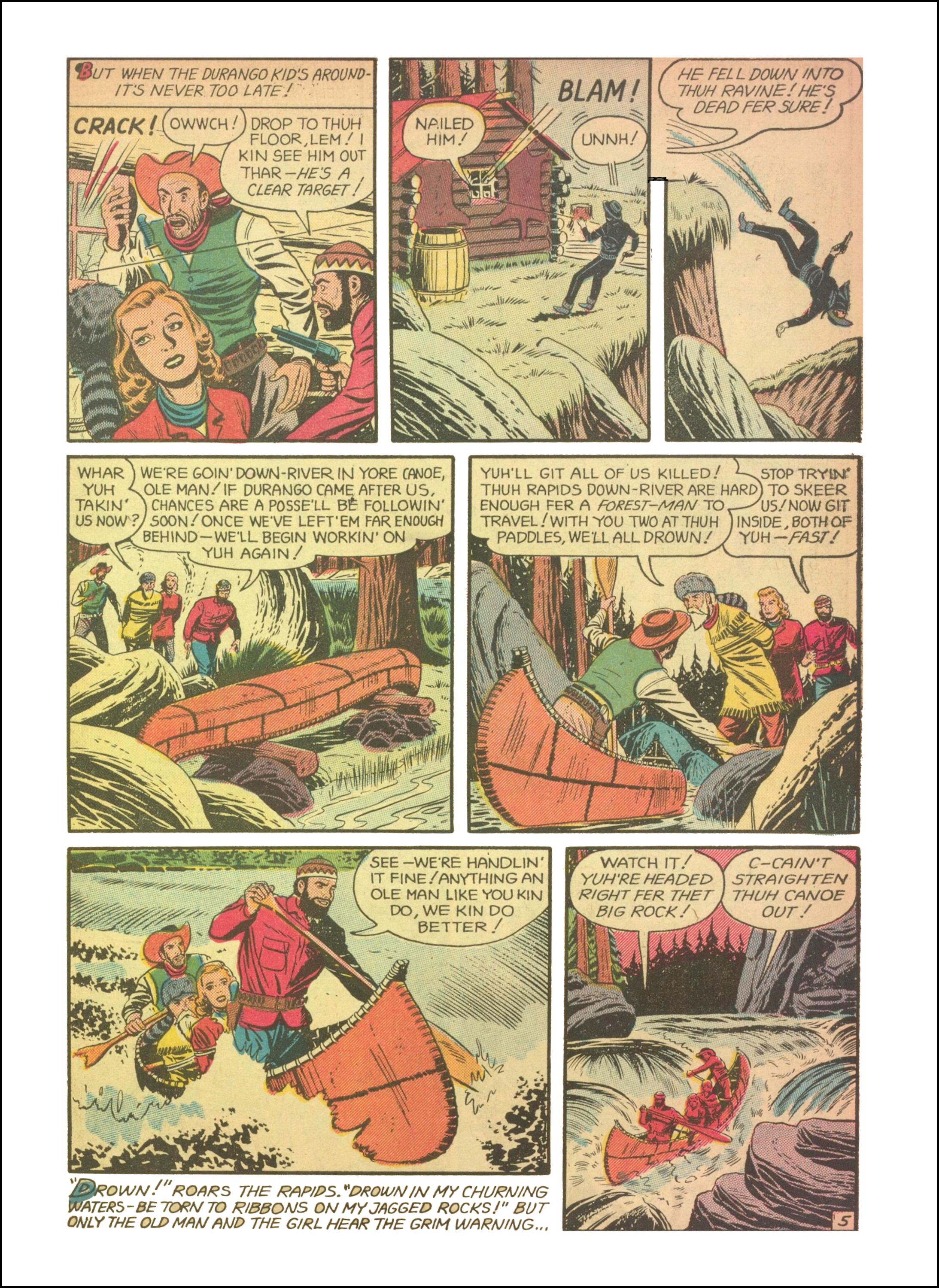 Read online Charles Starrett as The Durango Kid comic -  Issue #33 - 7