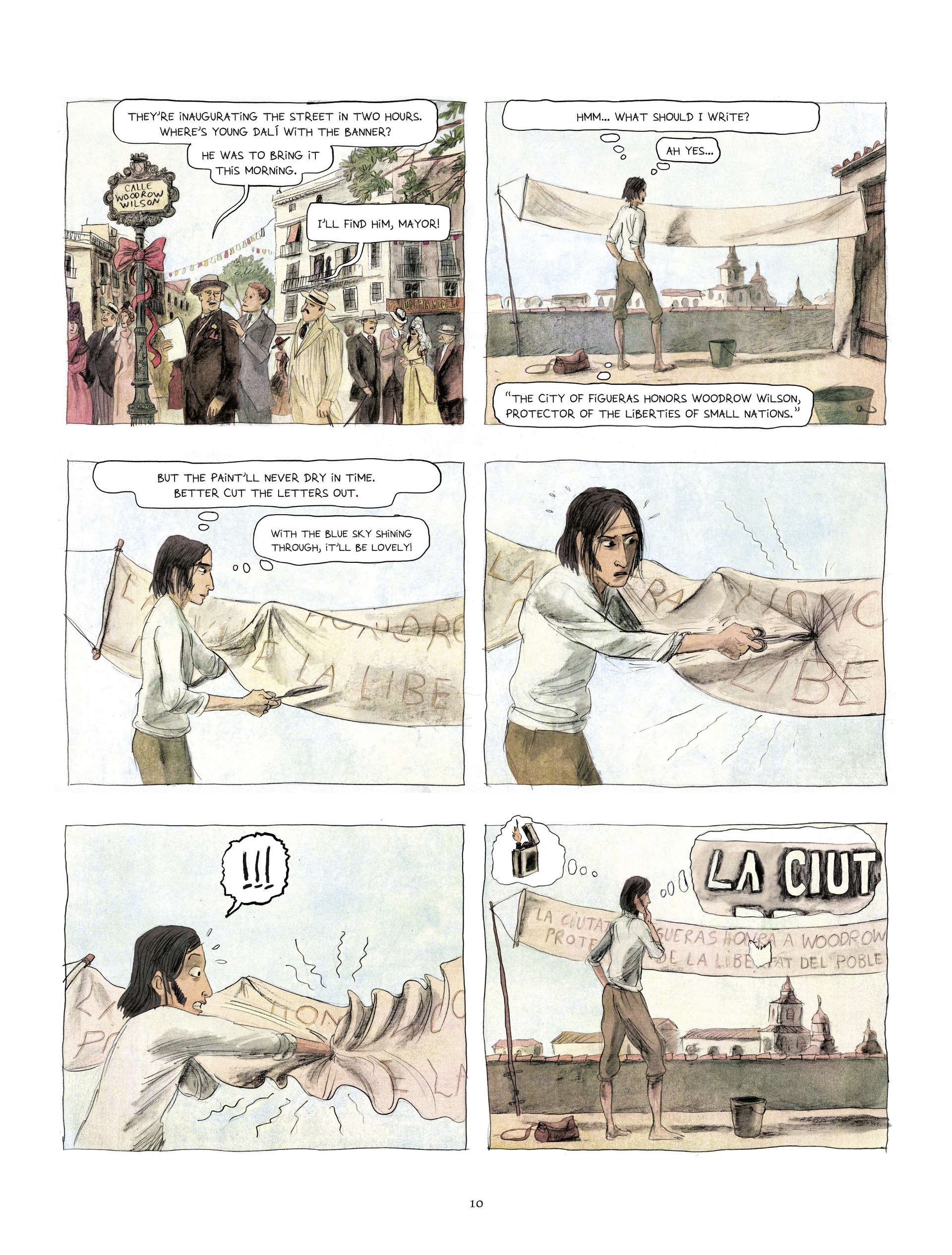Read online Dalí: Before Gala comic -  Issue # TPB - 12